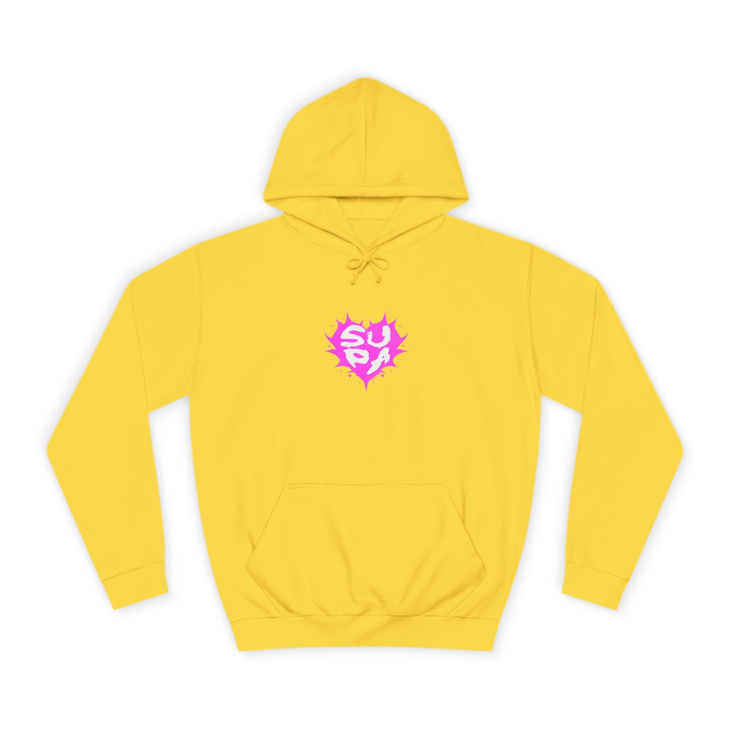 Supa Vibe Unisex Hoodie | Trendy Sweatshirt for, Casual Wear,Life, Gift for Graduates, Unique Fashion Statement