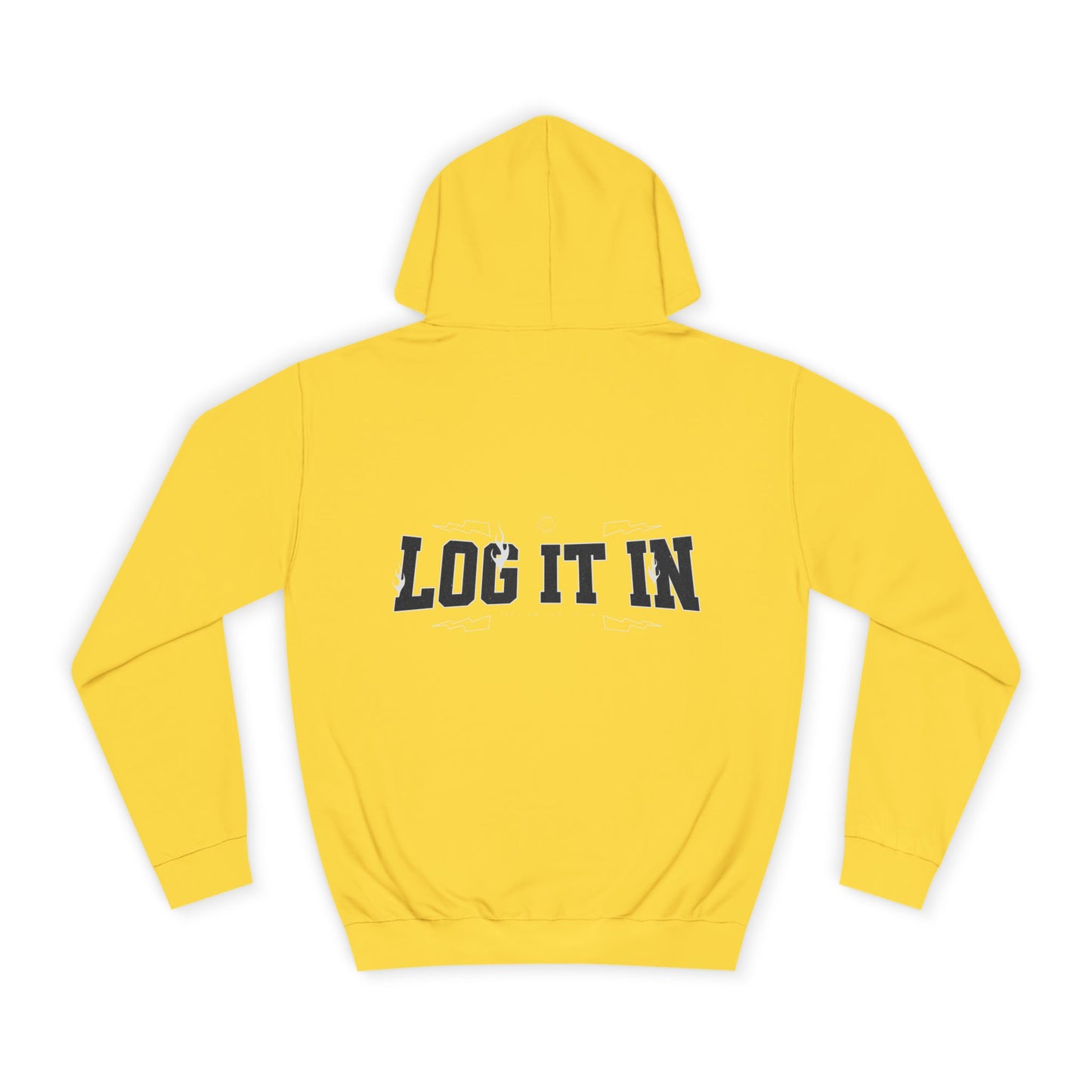 Unisex Hoodie - Log It In, Cozy Sweatshirt, Wear, Gift, Casual Outfit