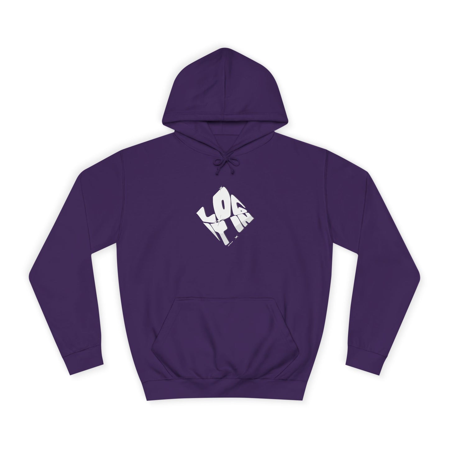 Stylish Unisex Log it in Hoodie - Trendy Wear, Comfortable Everyday Style, Perfect Gift, Graduation, Casual Outings