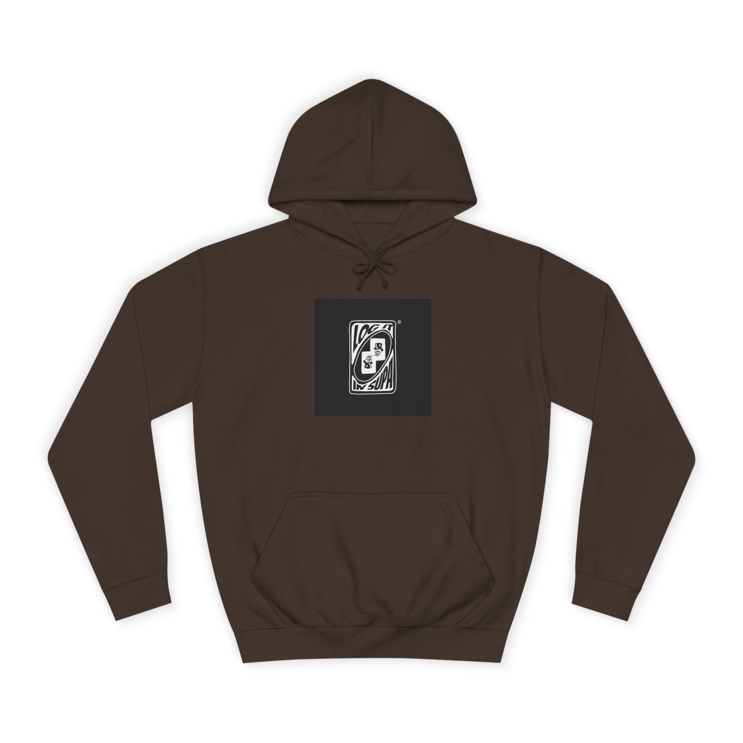 Unisex Log it in Hoodie with Unique Graphic Design, Ideal for Custom Wear, Gifts for Graduates, Cool Streetwear