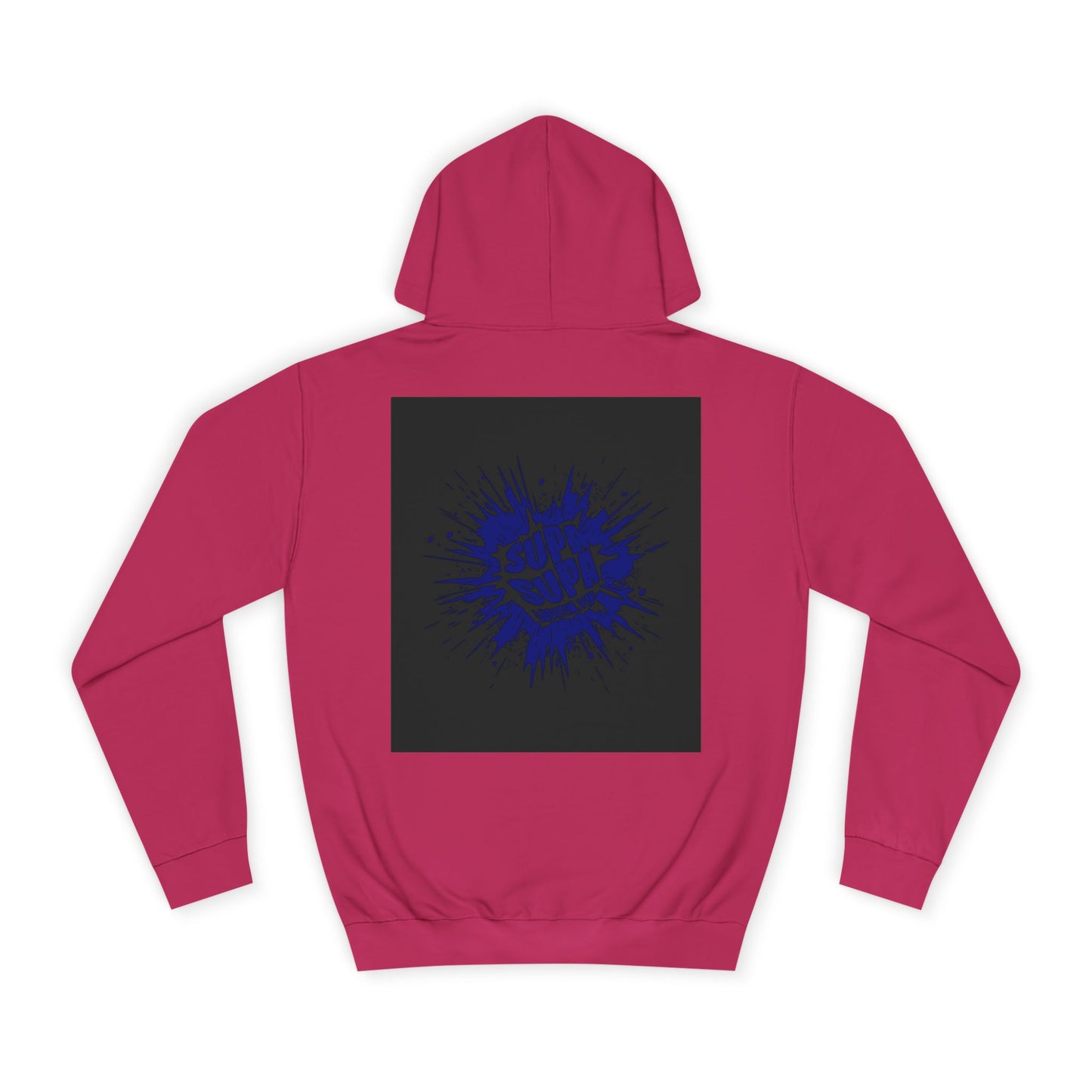 Unisex Supa Supa Hoodie with Bold Graphic Design, Comfortable Casual Wear, Ideal for Everyday, Perfect for Gifting, Spring and Fall Fashion