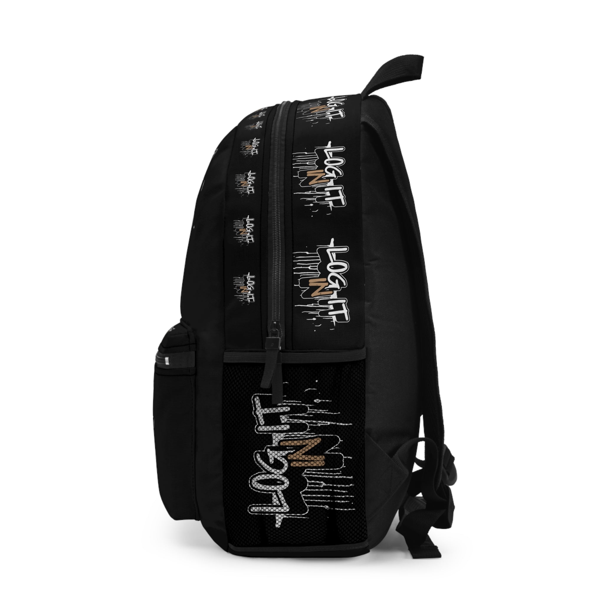 Log It In Backpack — Urban Graffiti Backpack for Students & Creatives
