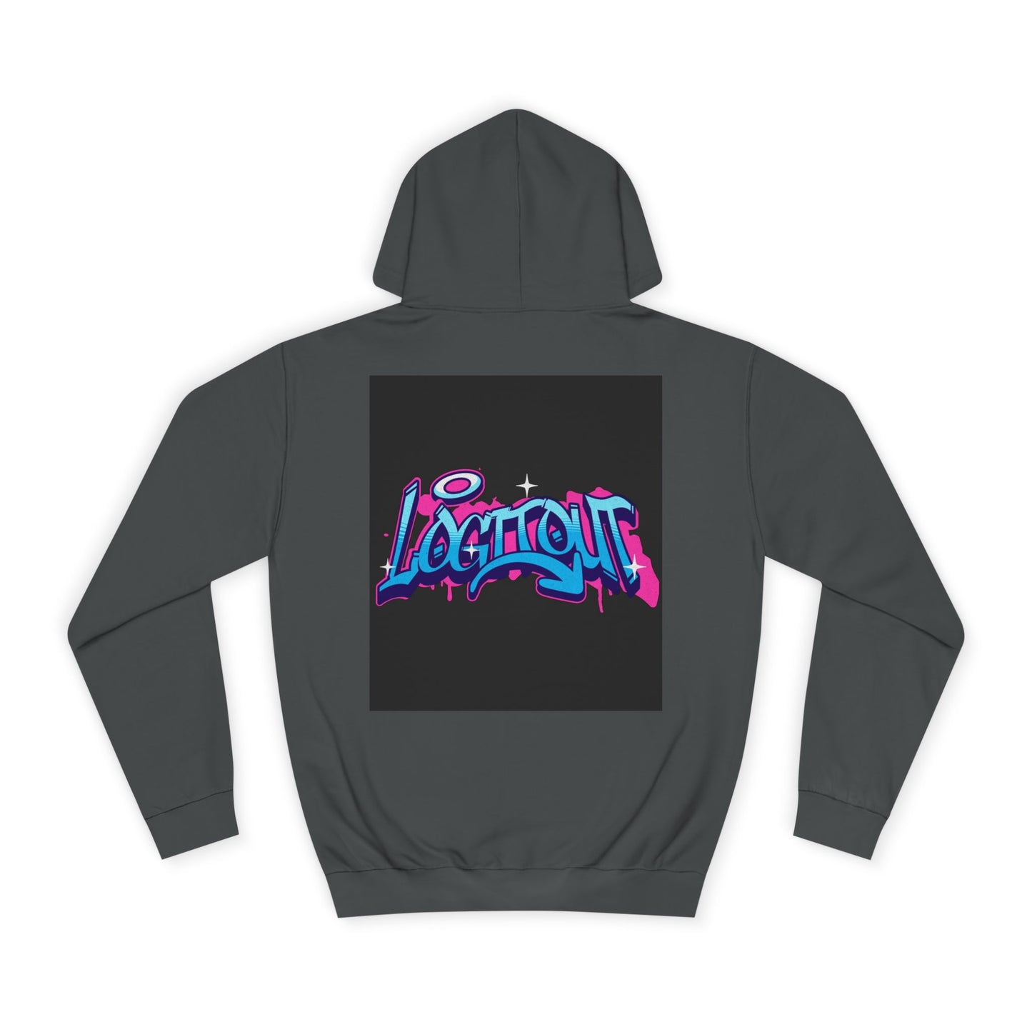 Unisex Hoodie with Colorful Graffiti Design - Trendy Streetwear, Perfect for Life, Gift, Casual Wear