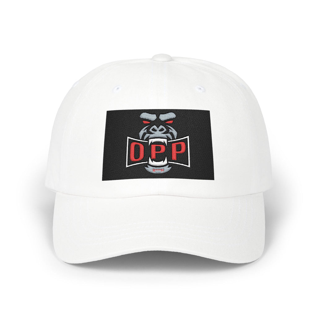 OPP Bulldog Embroidered Cap — Vintage Streetwear Baseball Hat