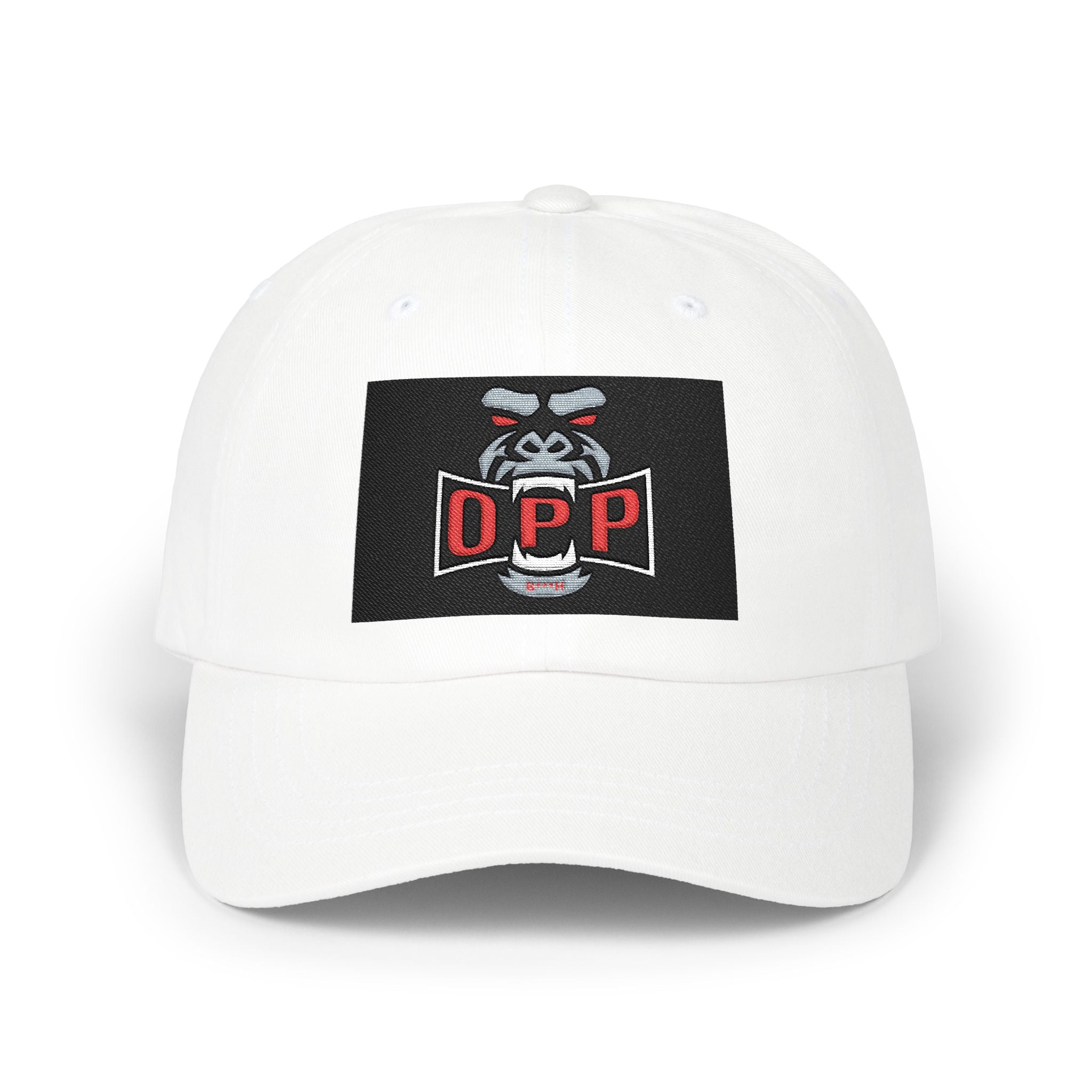 OPP Bulldog Embroidered Cap — Vintage Streetwear Baseball Hat