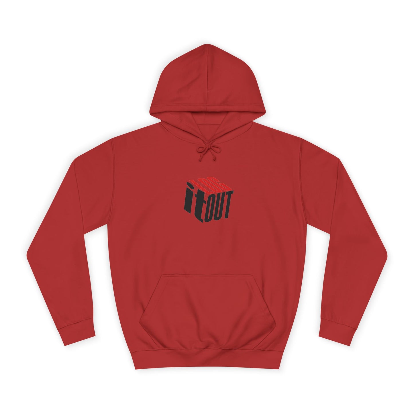 Stylish Unisex Log it out Hoodie with Trendy Graphic, Casual Wear, Cozy Gift, Fun Hoodie for Everyday Use,