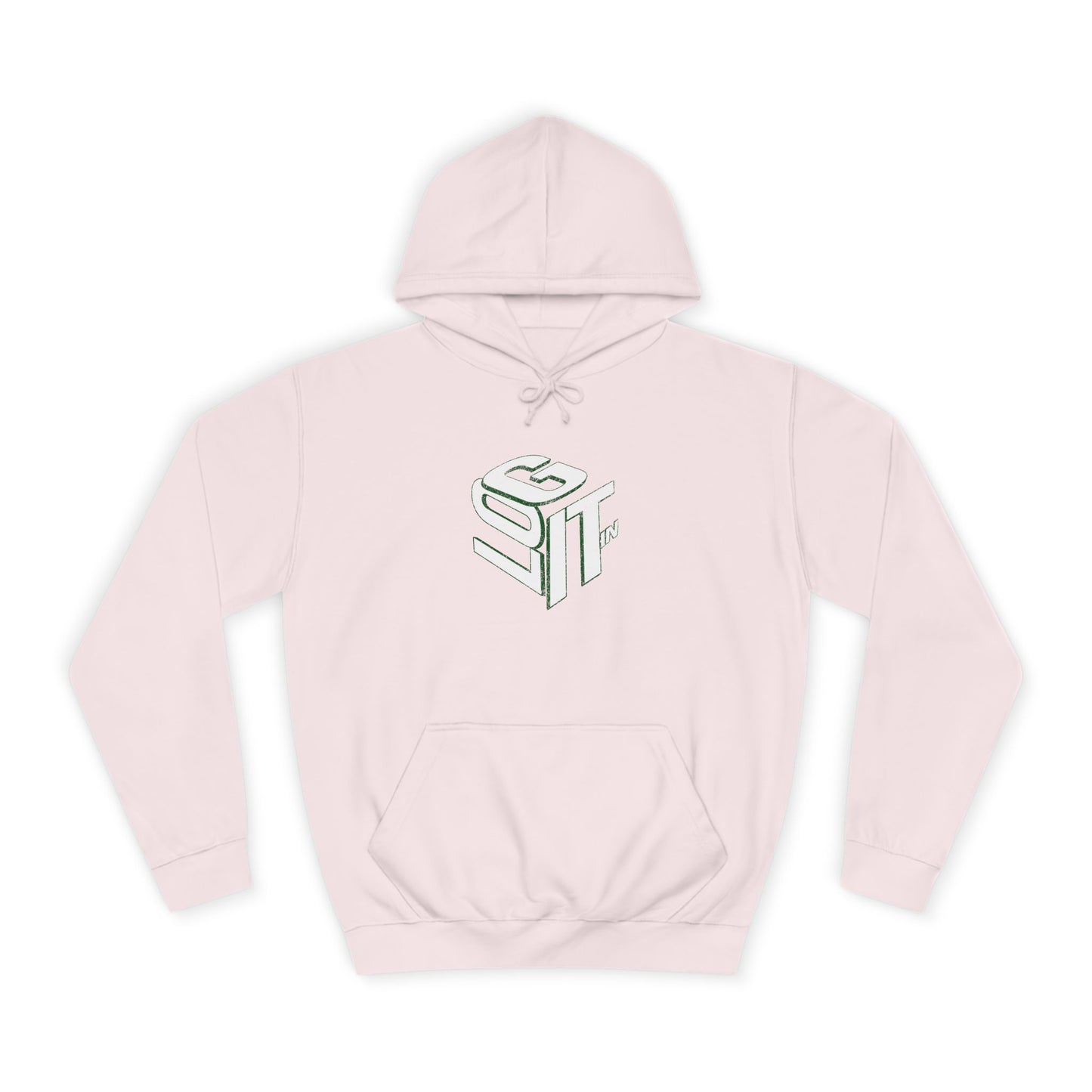 Stylish Unisex  Hoodie with Design, Log it in Sweatshirt, Casual Hoodie, Modern Apparel, Unique Gear