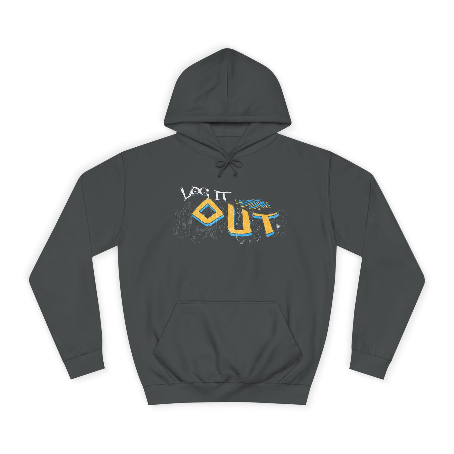 Unisex Log it out Hoodie - Stylish Casual wear, Perfect Gifts, Days Out, Summer Events, Coziness & Trendy Vibes