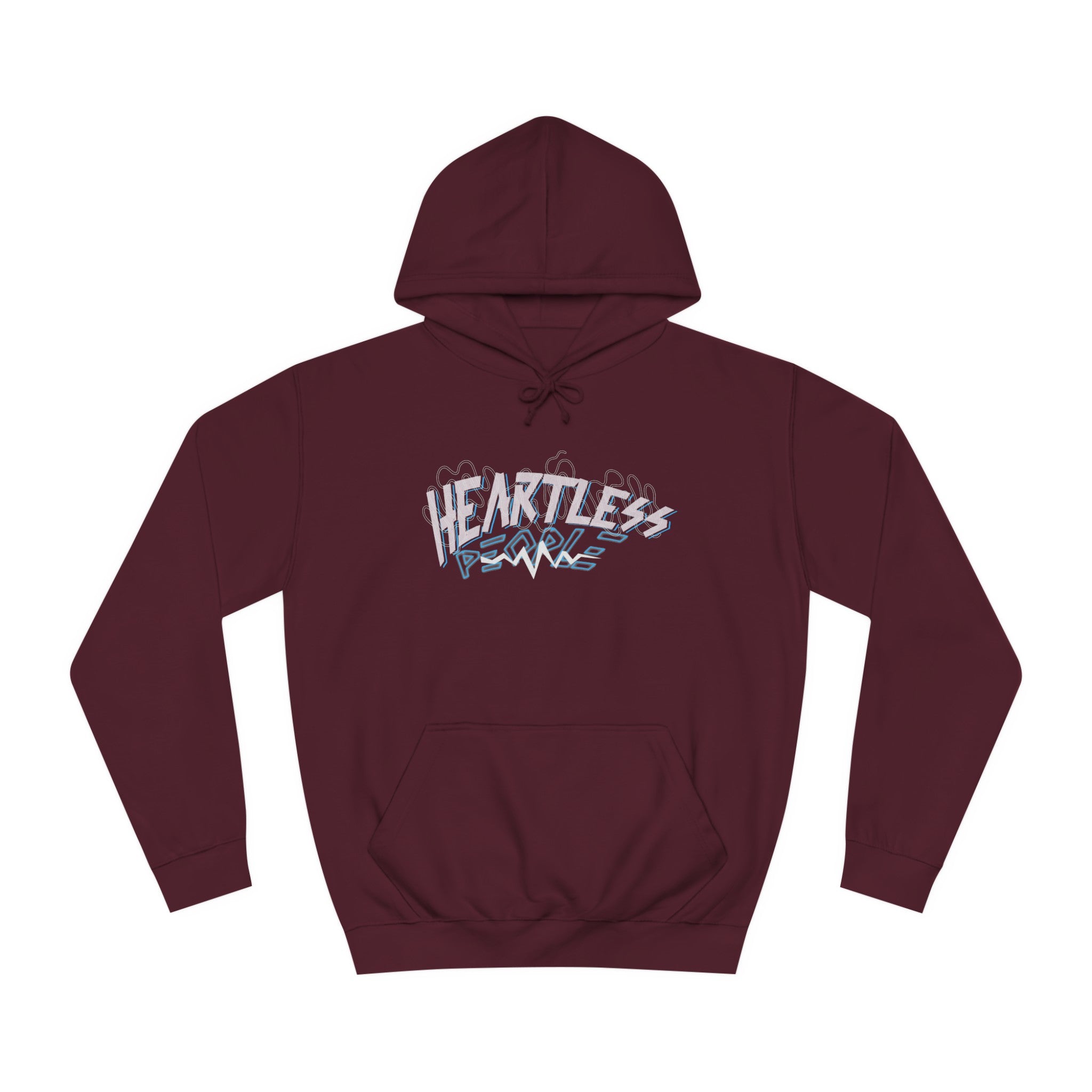 Unisex Heart Less Hoodie