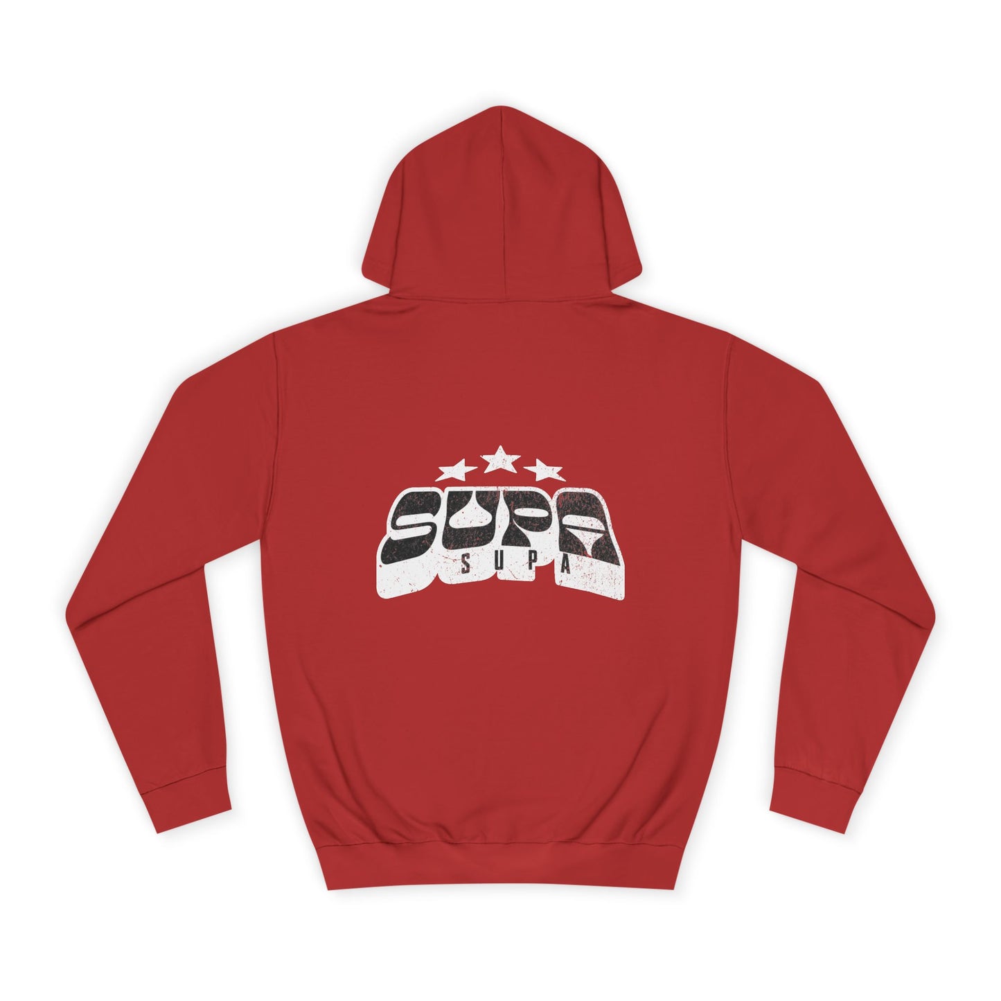 Unisex Hoodie with Bold SUPA Graphic, Casual Wear, Custom Apparel, Gift, Street Style, Everyday Comfort