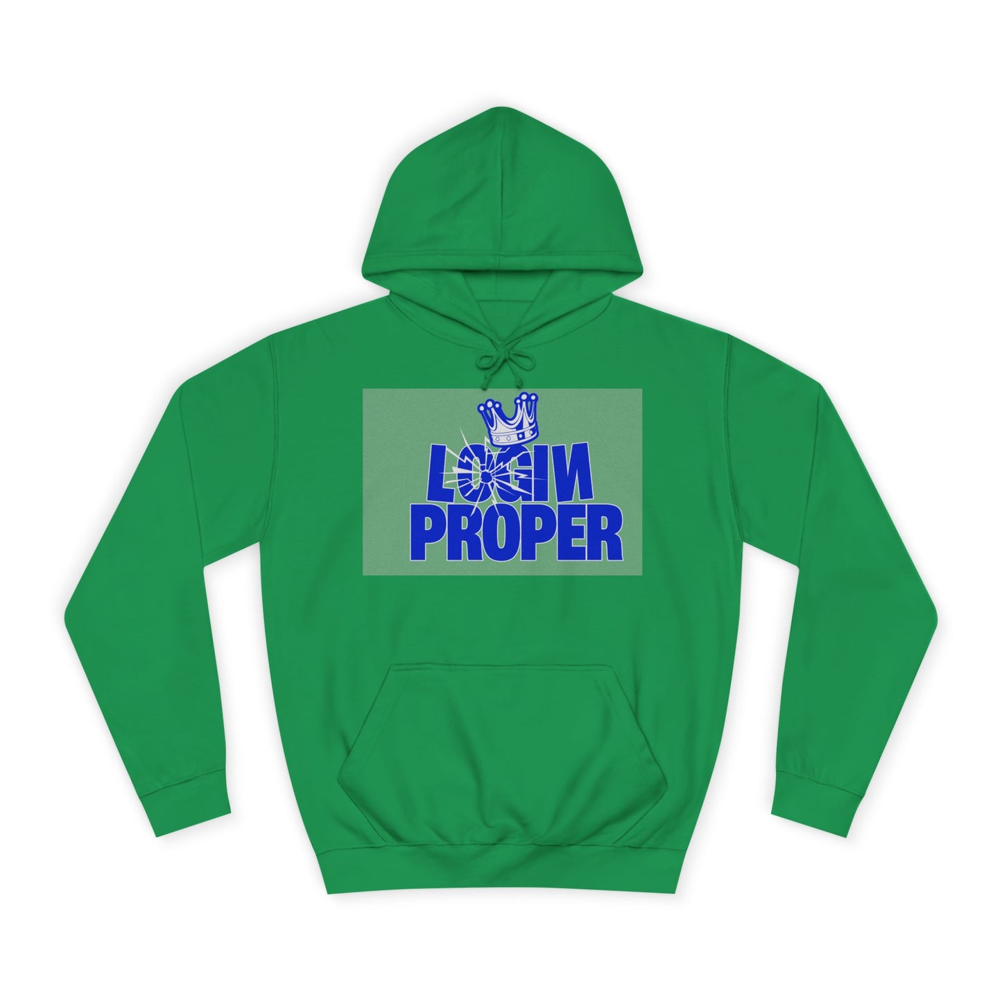 Unisex Hoodie - 'Login Proper' Trendy Spirit Wear, Casual Streetwear, Gift, Cozy Lounge Sweatshirt