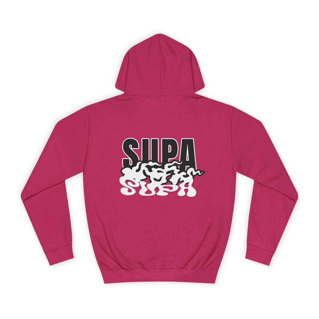Trendy Unisex Hoodie with 'SUPA' Design | Casual Wear, Apparel, Street Style, Gift, Cozy Fashion