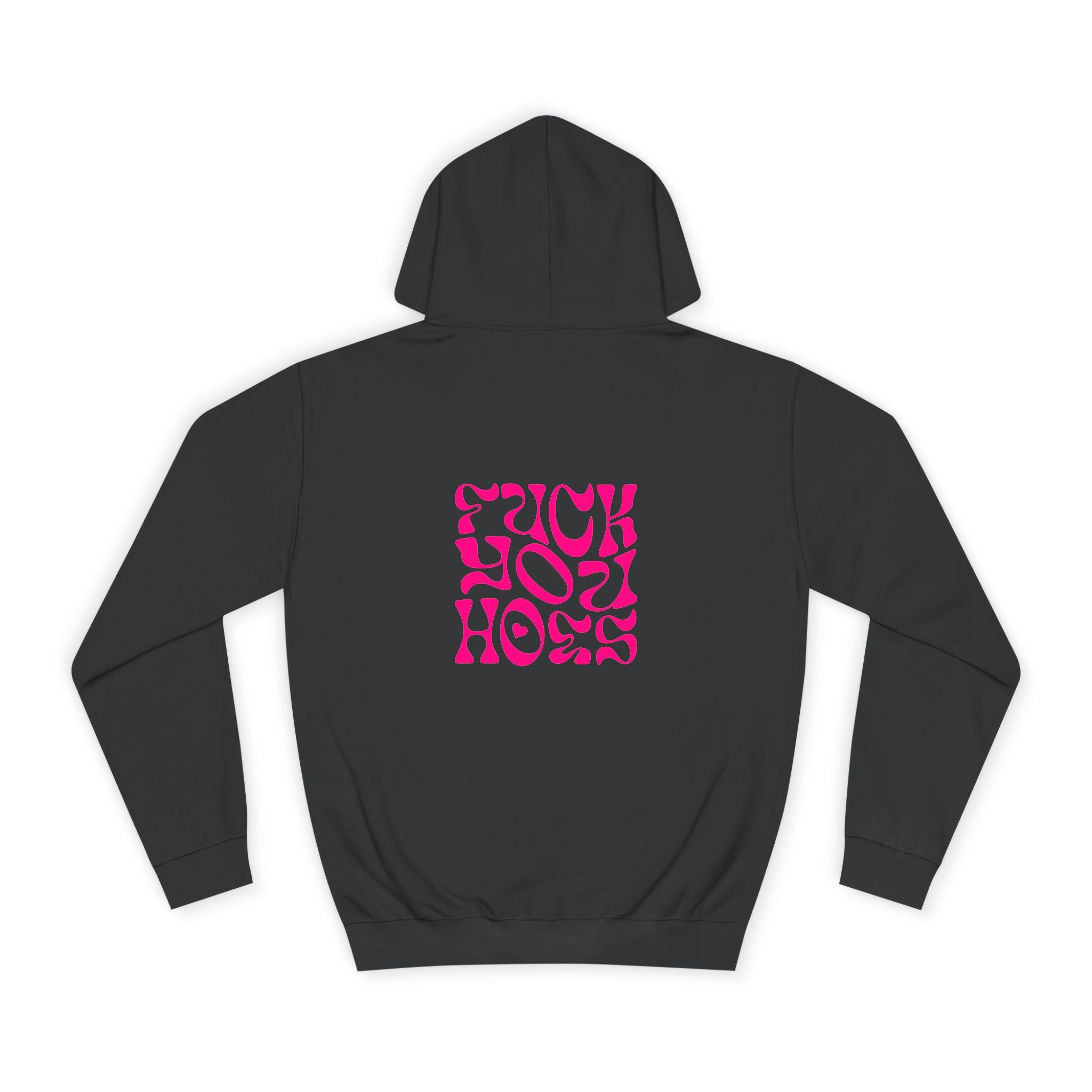 Trendy Unisex Hoodie with Bold Graphic Design