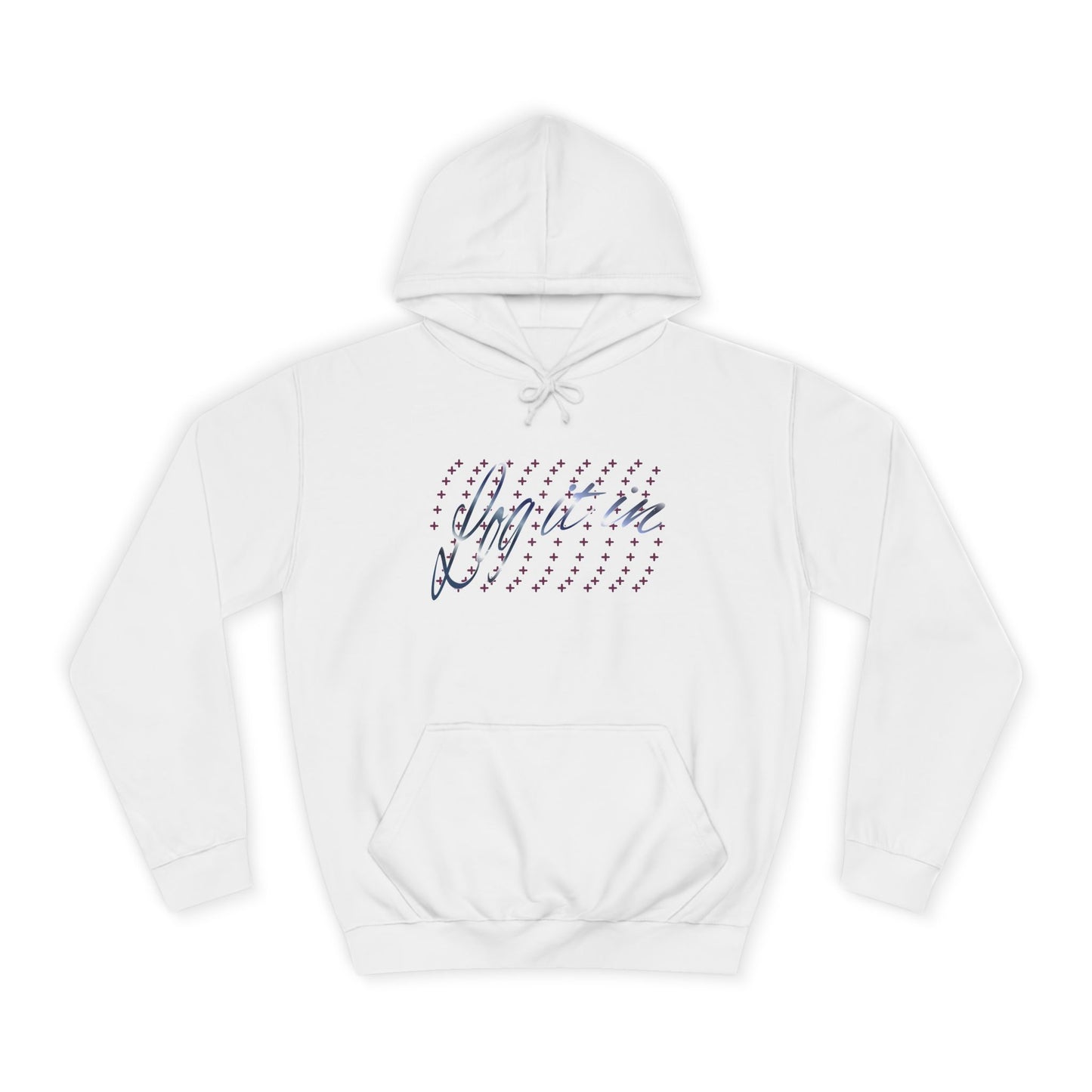 Unisex 'Log it in' Hoodie with Playful Design, Cozy Apparel, Casual Style for Everyone, Great for Gifts and Casual Events