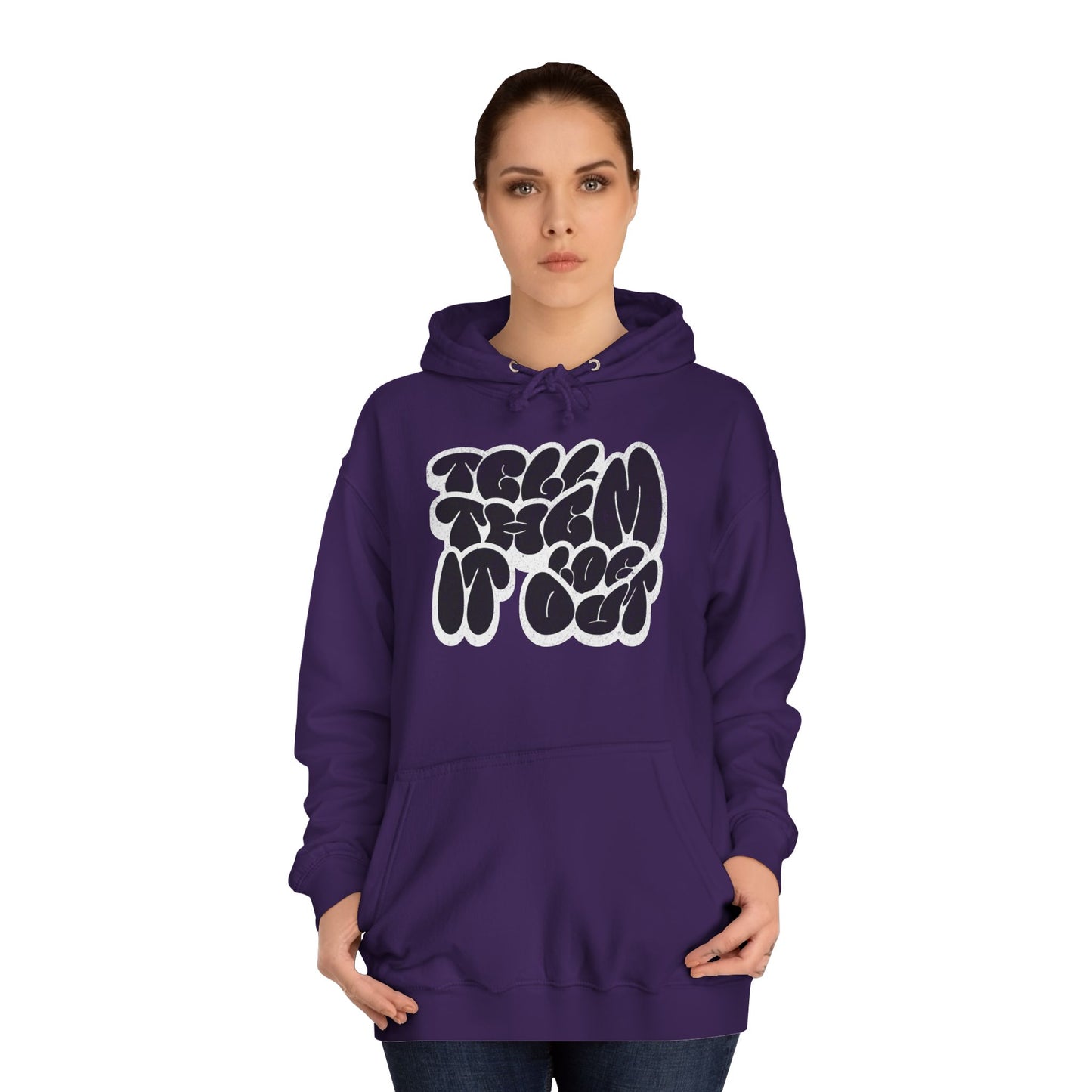 Stylish Unisex"Log it in" Hoodie - Perfect for Life, Gifts, Cozy Casual Wear, Trendy Fashion