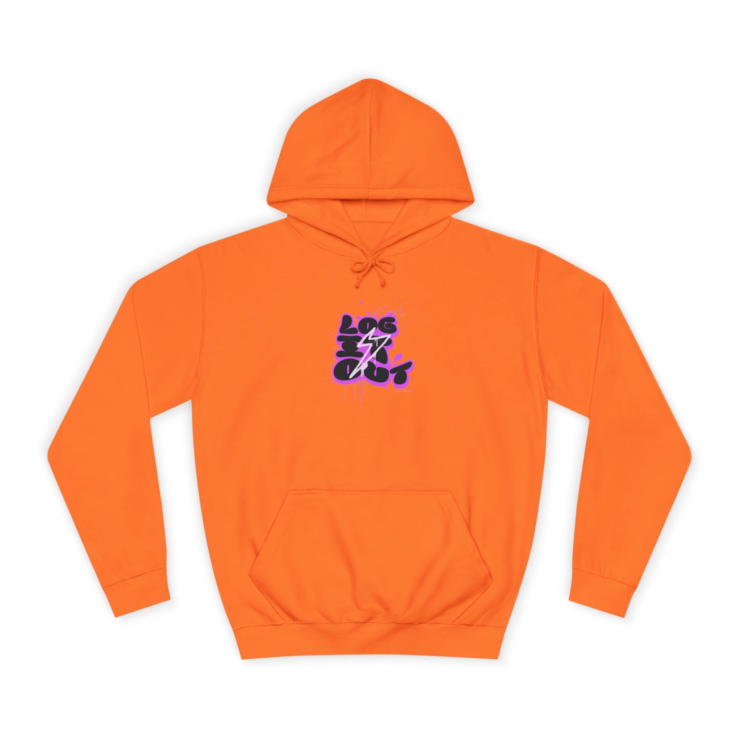 Unisex Hoodie - Log It Out Trendy Street Wear