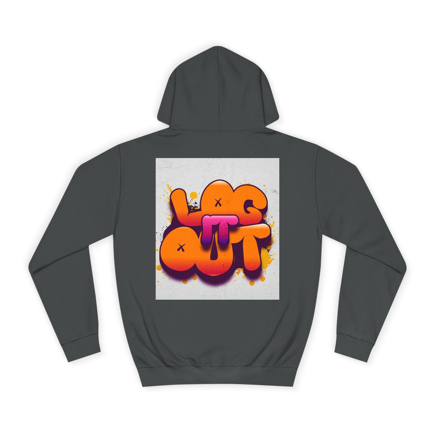 Vibrant Unisex Log it out Hoodie - Trendy, Comfortable Streetwear, Ideal for Life, Casual Outings, Gifts, and more!