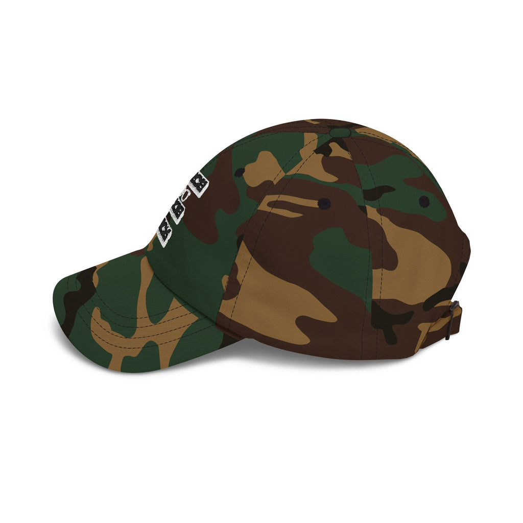 "Watch Your Back" Embroidered Retro Streetwear Hat