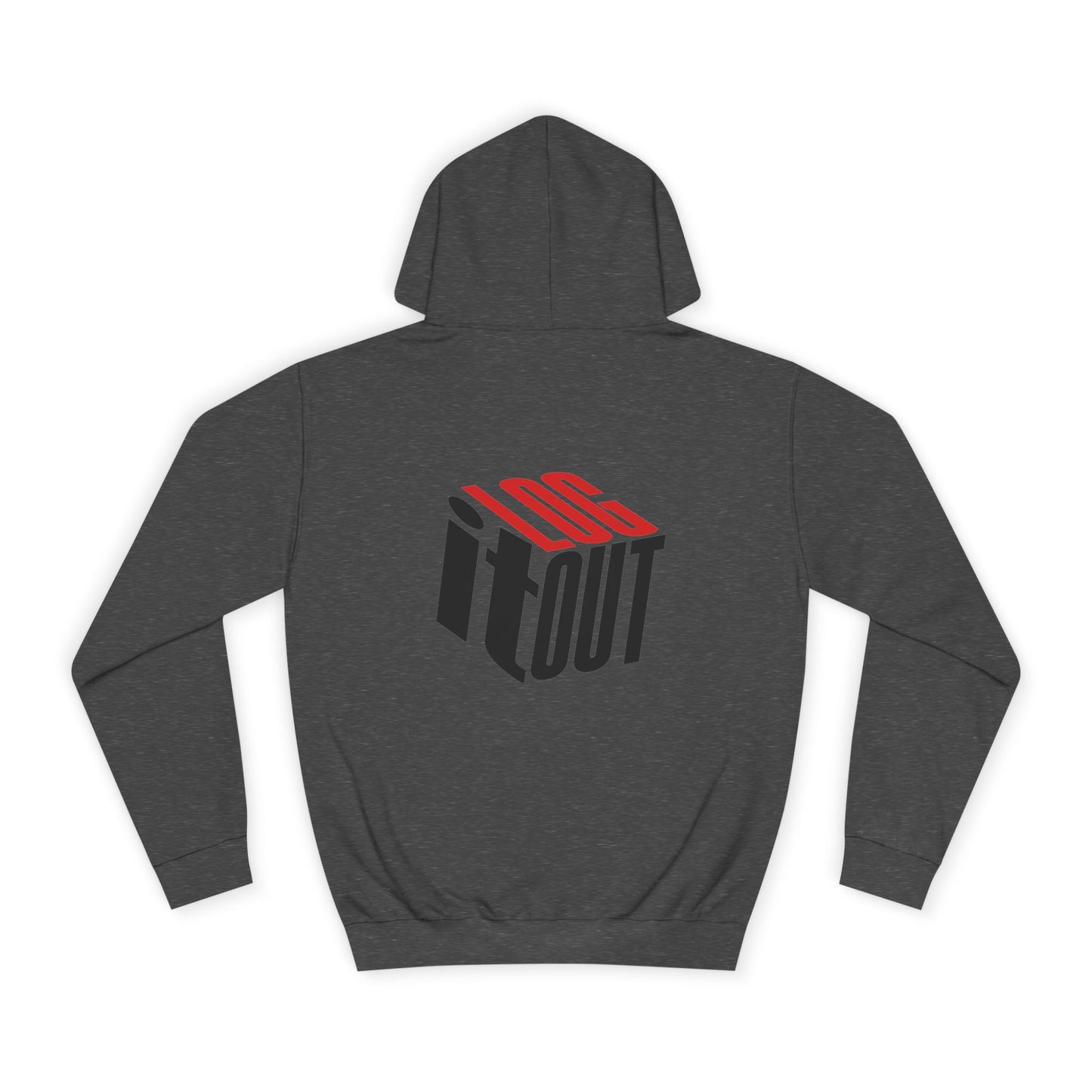 Stylish Unisex Log it out Hoodie with Trendy Graphic, Casual Wear, Cozy Gift, Fun Hoodie for Everyday Use,