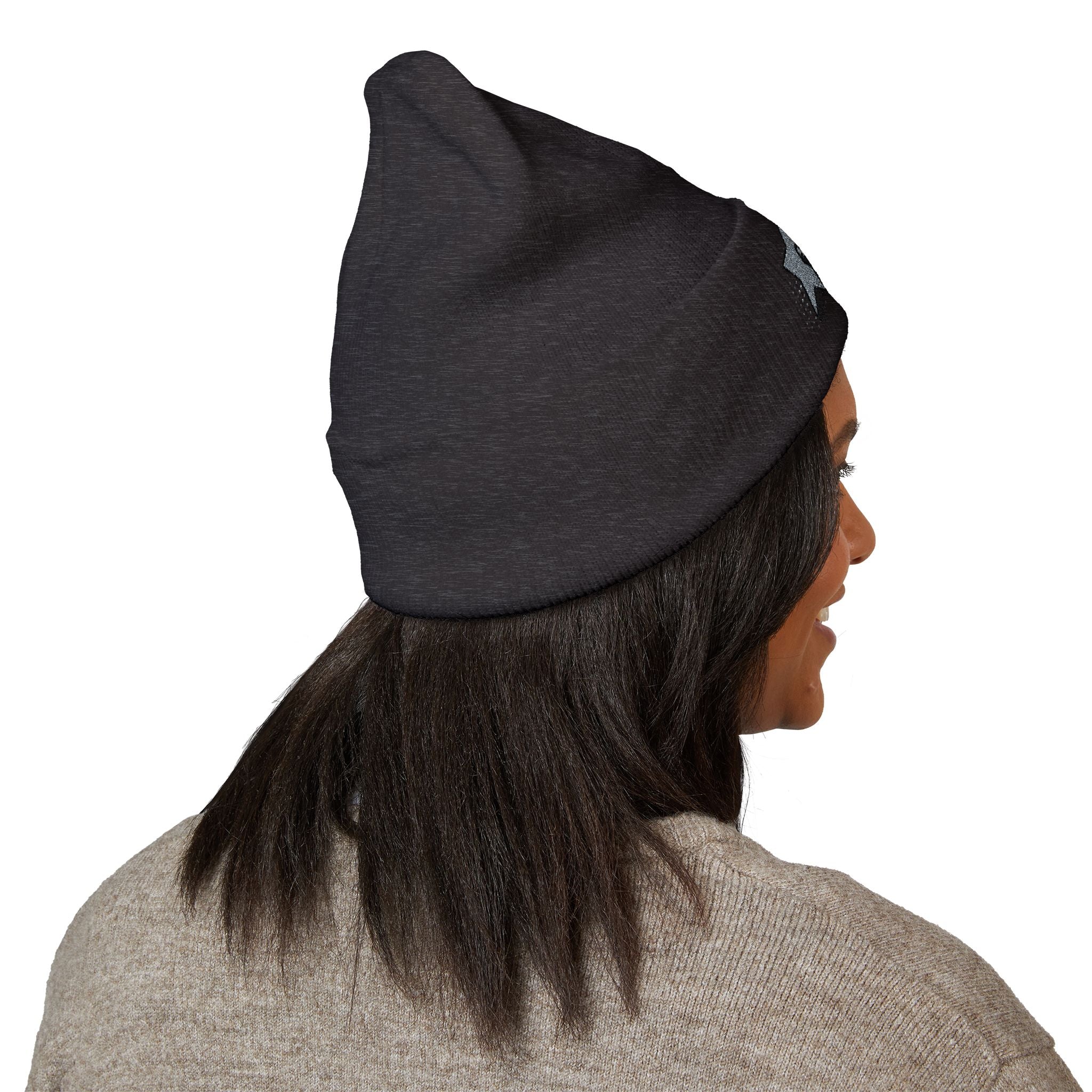 Embroidered "Tell em log it in Cuffed Beanie — Cozy Winter Hat