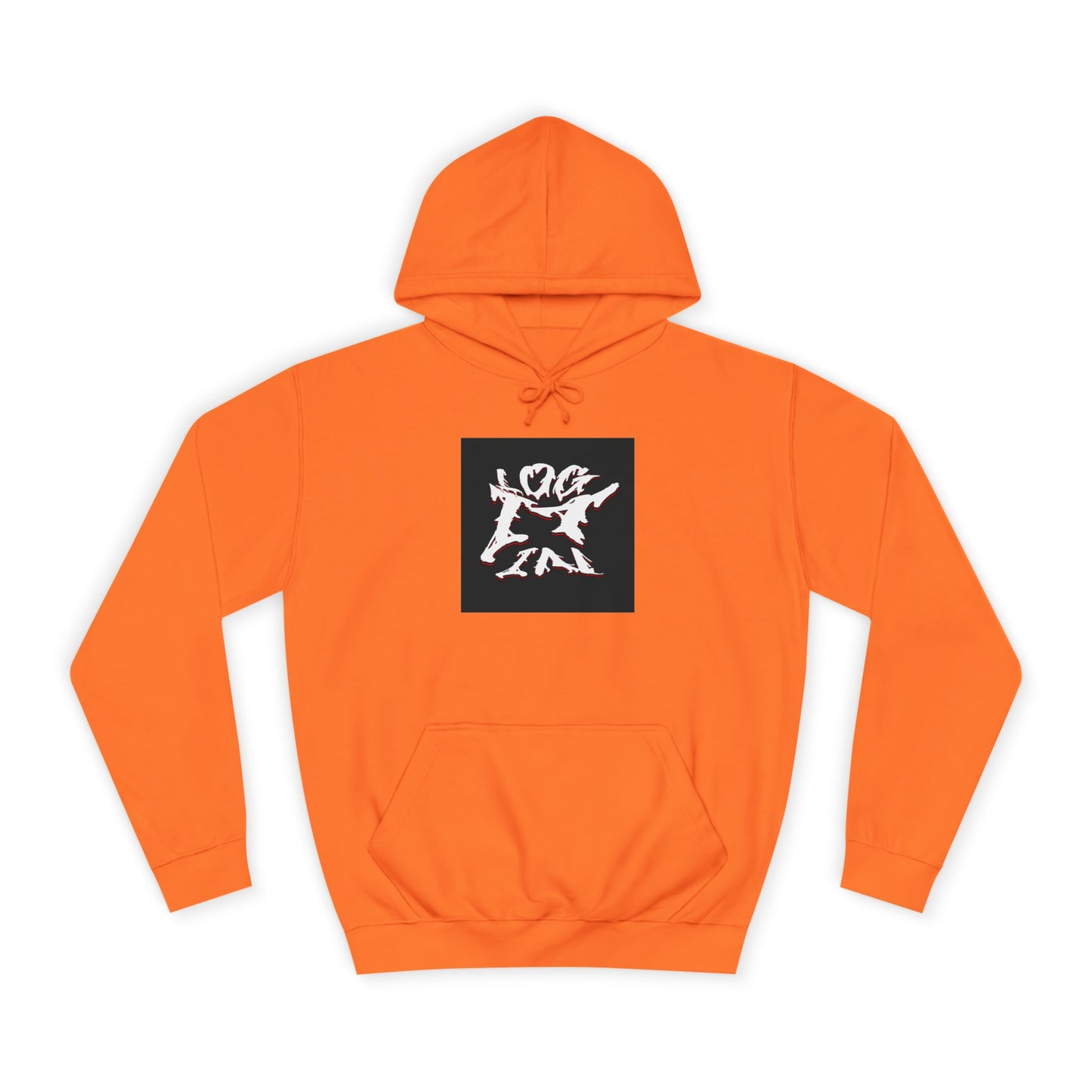Unisex Log it in Hoodie - Artsy Graphic Sweatshirt, Cozy Custom Apparel, Perfect Gift, Spirit Wear, Trendy Streetwear