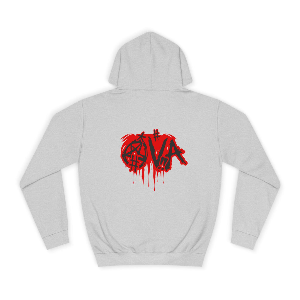 Edgy Unisex Hoodie with Graffiti-Style Print, Urban Streetwear, Apparel, Gift for any body, Casual Fashion