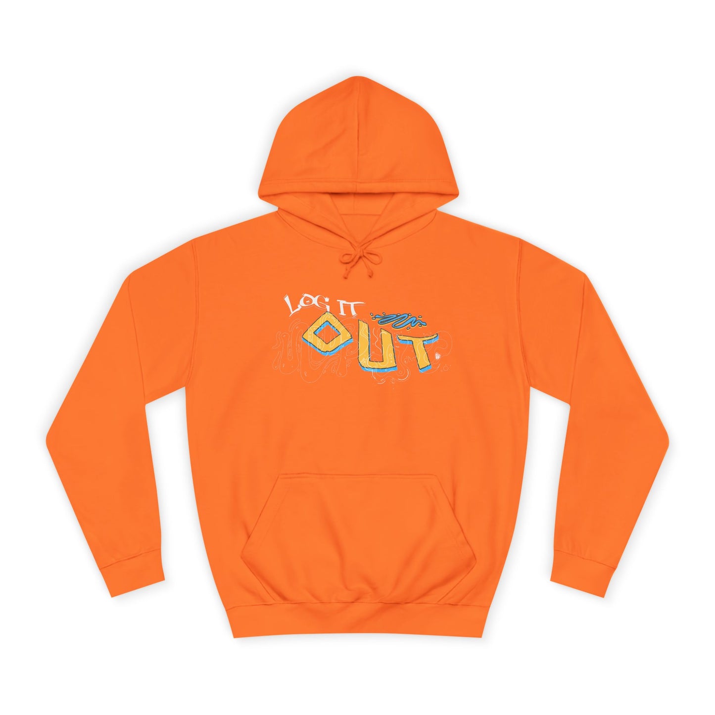 Unisex Log it out Hoodie - Stylish Casual wear, Perfect Gifts, Days Out, Summer Events, Coziness & Trendy Vibes