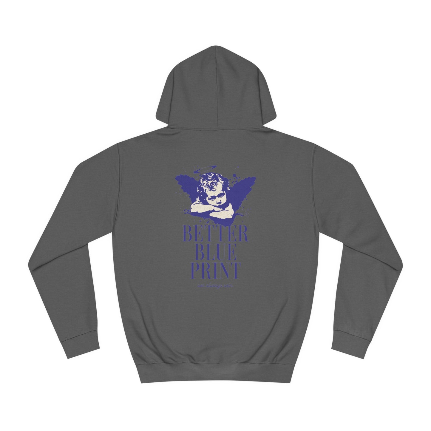 Unisex Better Blue Print Hoodie