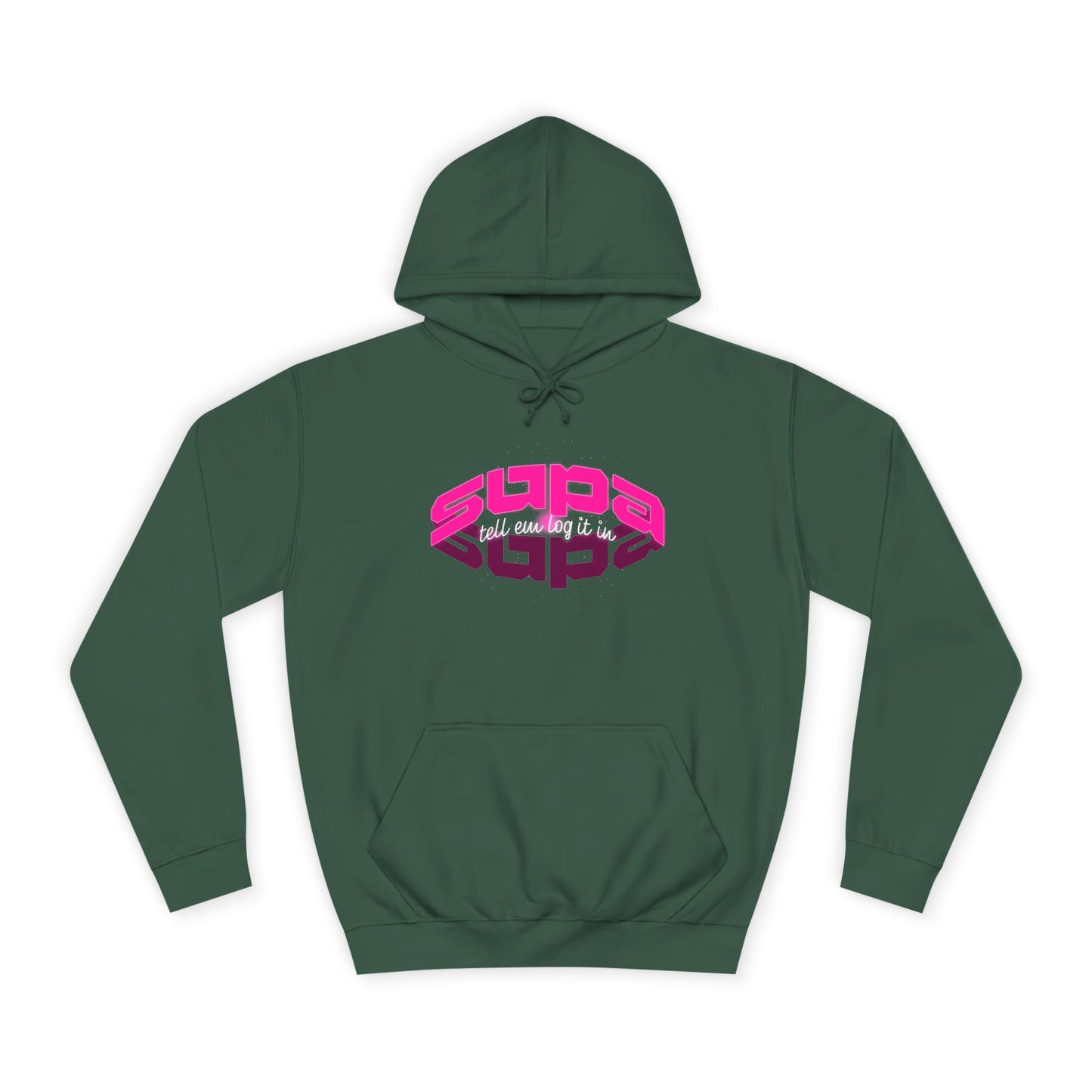 Stylish Trendy Hoodie with 'Supa' Design, Unisex Casual wear for Everyone, Perfect for Everyday Life, Gift, Bright hoodie