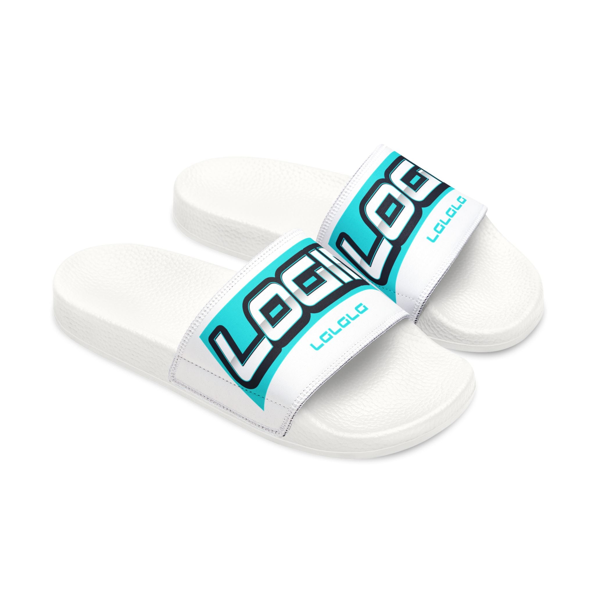 Men's "LOGIN" Slide Sandals — Removable Strap Athletic Slides