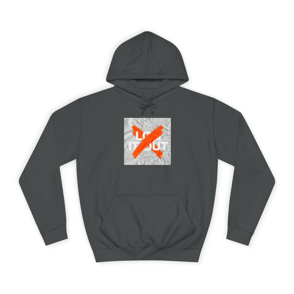 Trendy Unisex Hoodie - Stylish Graphic Sweatshirt, Casual Wear, Gifts, and Everyday Comfort - 'Log it Out' Design