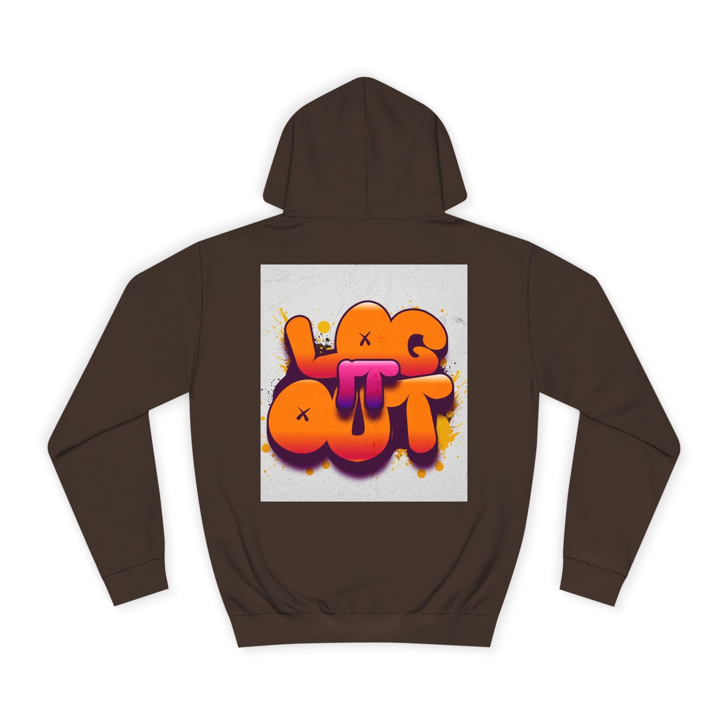 Vibrant Unisex Log it out Hoodie - Trendy, Comfortable Streetwear, Ideal for Life, Casual Outings, Gifts, and more!