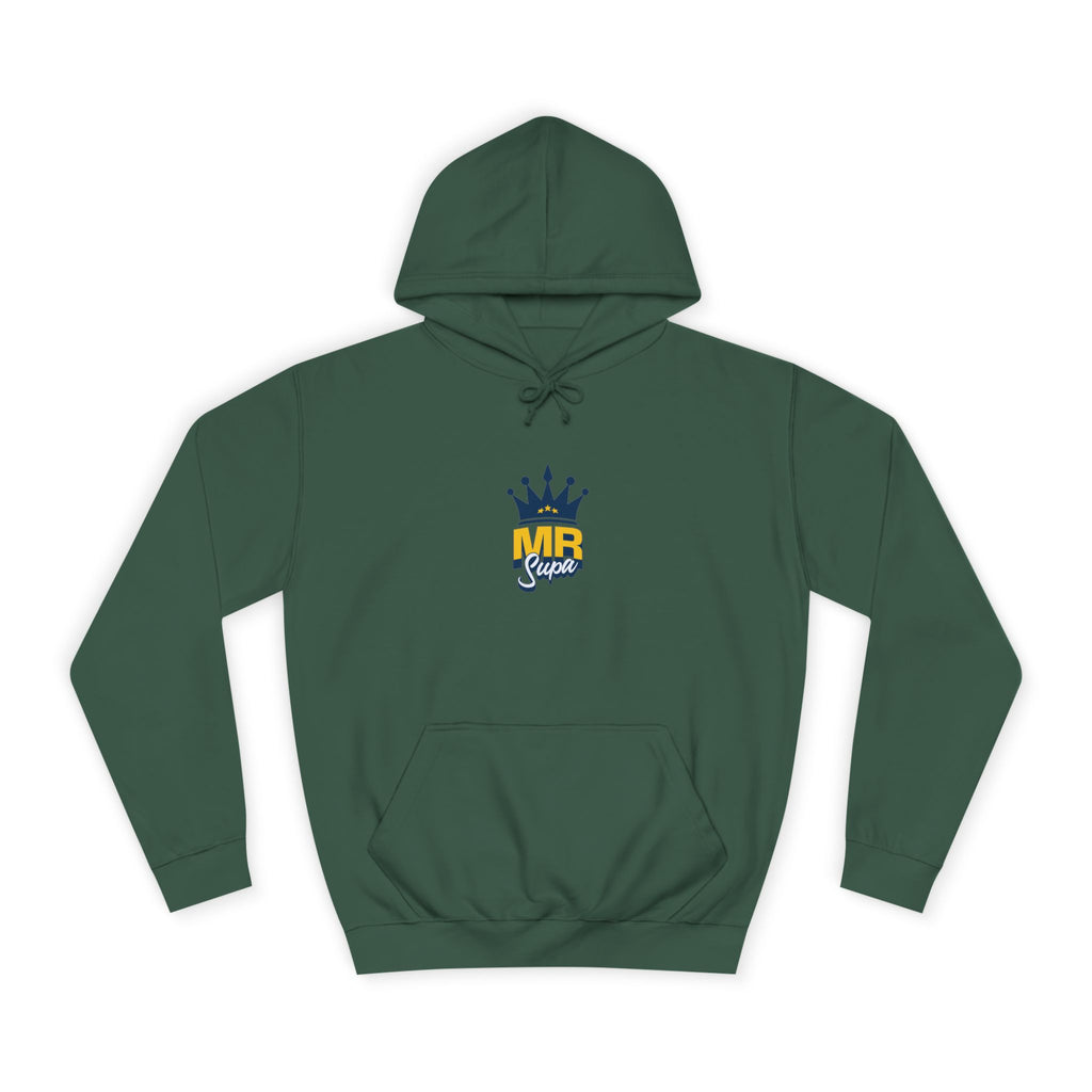 Crowned Unisex Mr Supa Hoodie - Stylish, Comfortable, Perfect for Any One, Athletes, Trendy Gift, Events, Everyday Wear