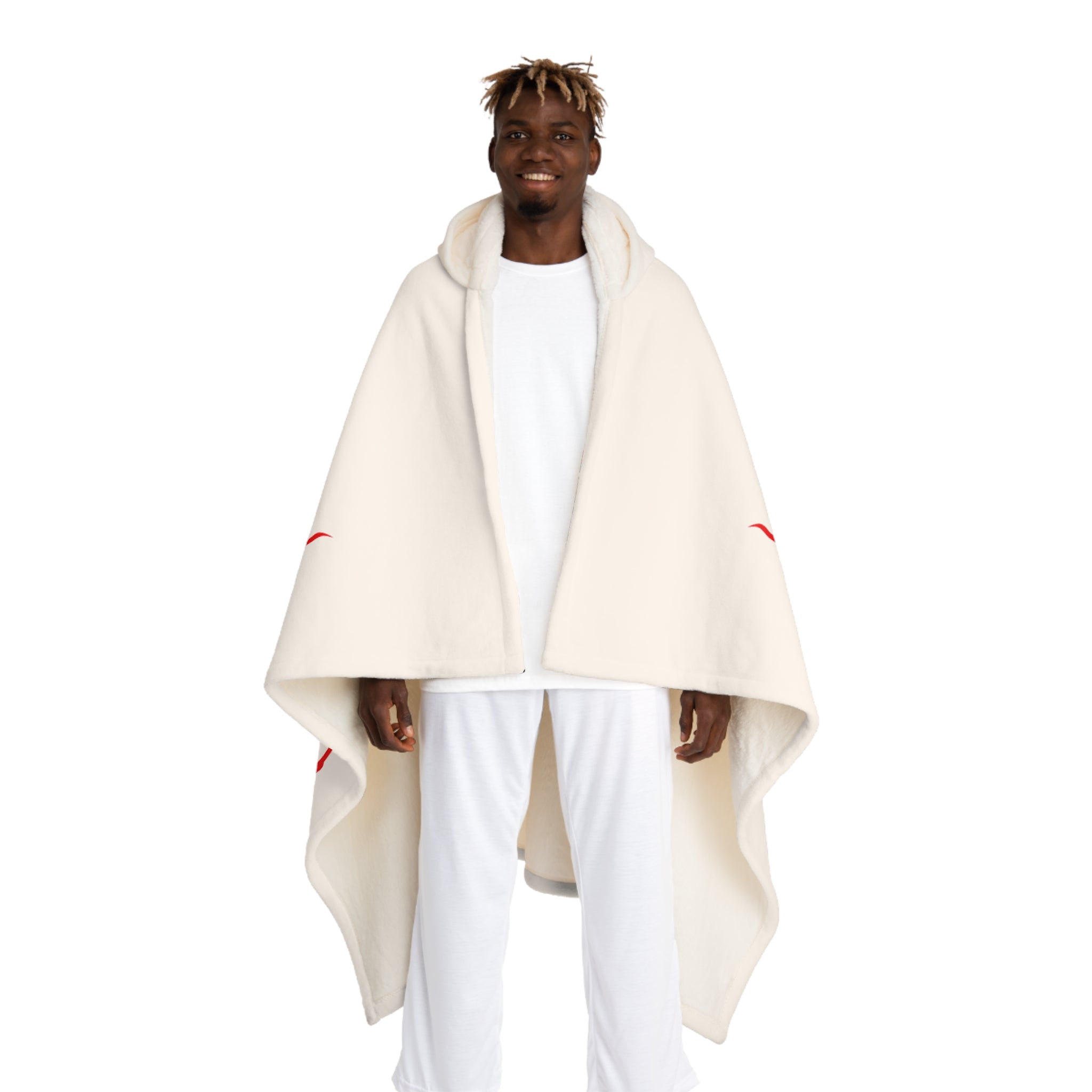 Hooded Sherpa Blanket - SUPA Logo Fleece Throw