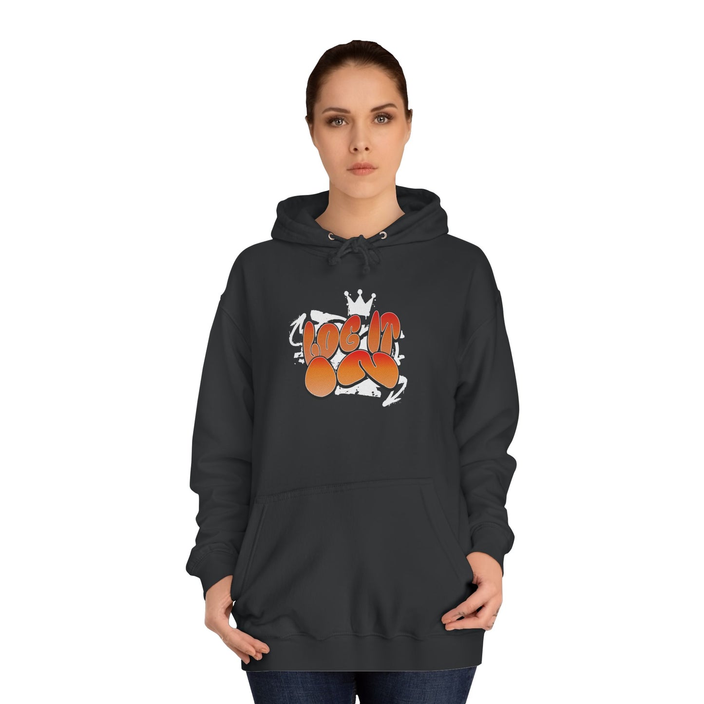 Vibrant Unisex Hoodie - 'Log In' Design