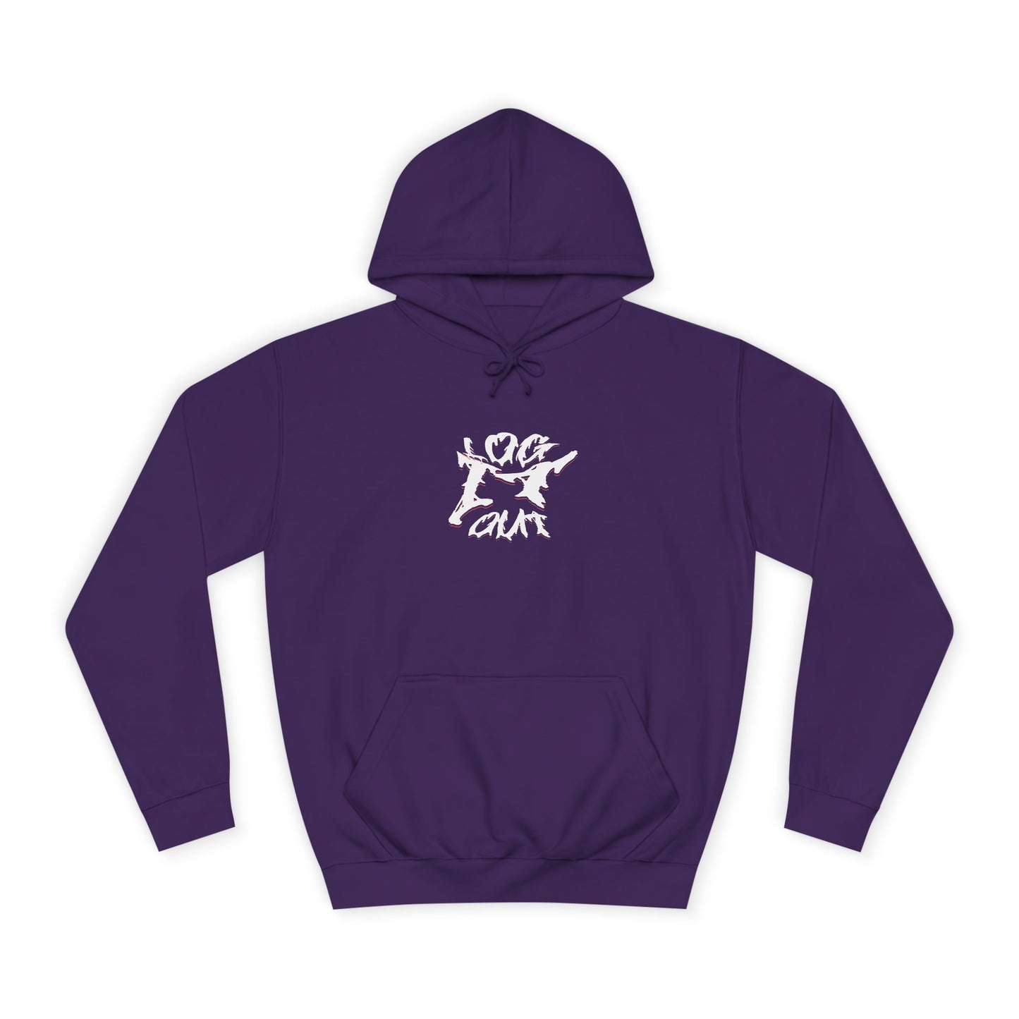 Unisex Log it out Hoodie - Trendy Graphic Sweatshirt, Perfect for Life, Great Gift for Graduation,