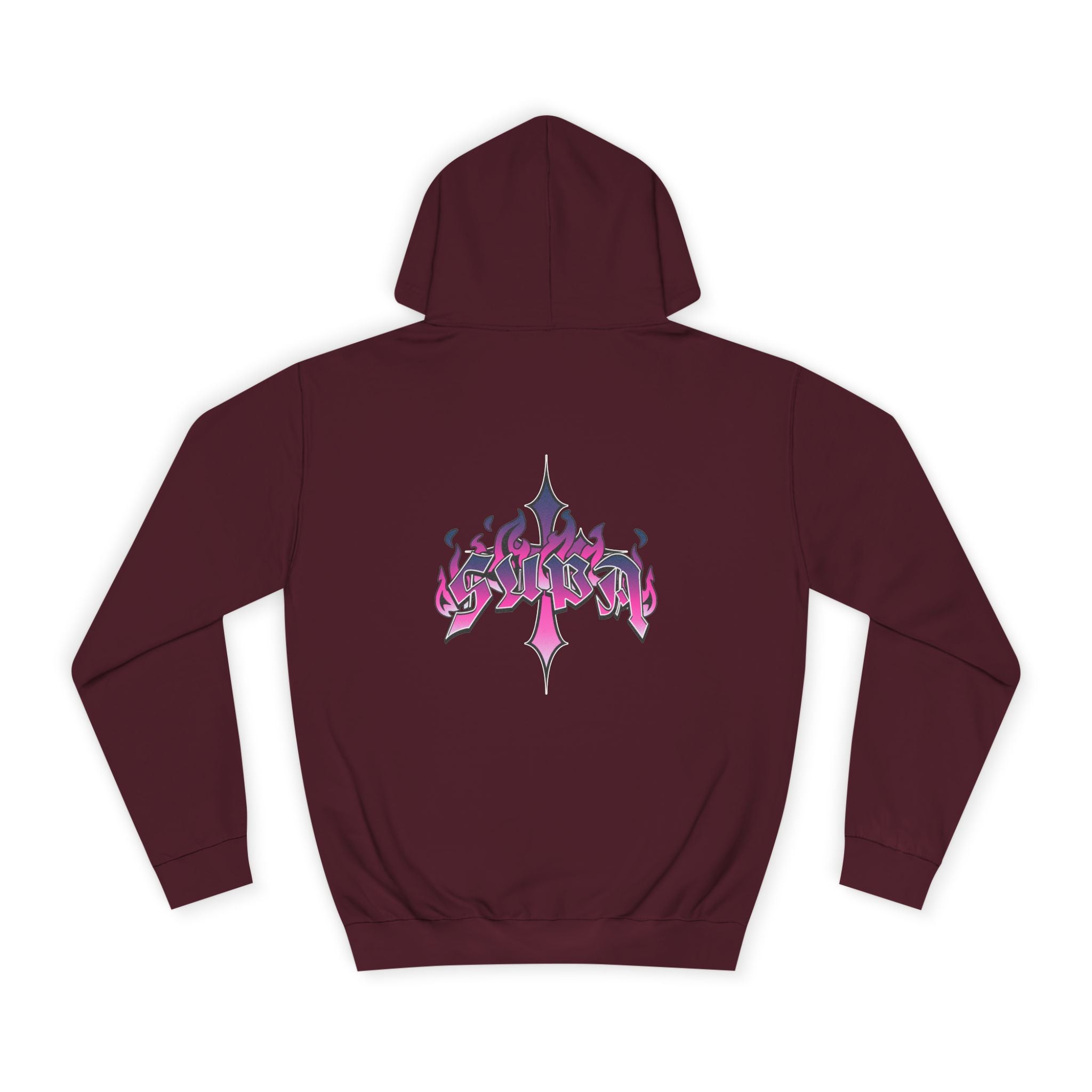 Trendy Unisex Supa Hoodie with Bold Graphic Design