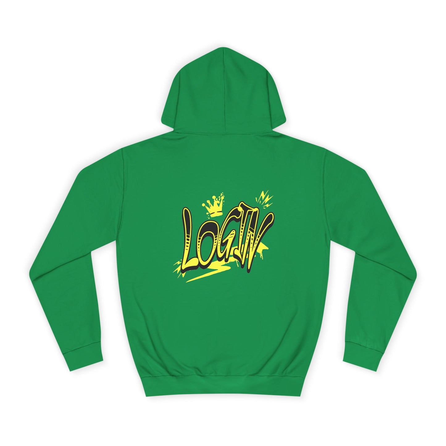 Unisex Hoodie - Bold 'LOGIN' Graphic