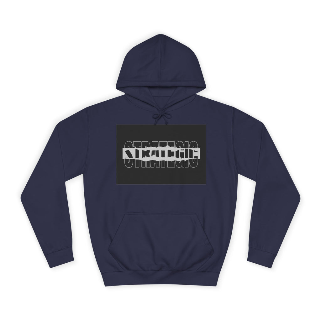 Unisex Hoodie with Strategic Print, Casual Sweatshirt,Gift, Trendy Apparel, Everyday Wear