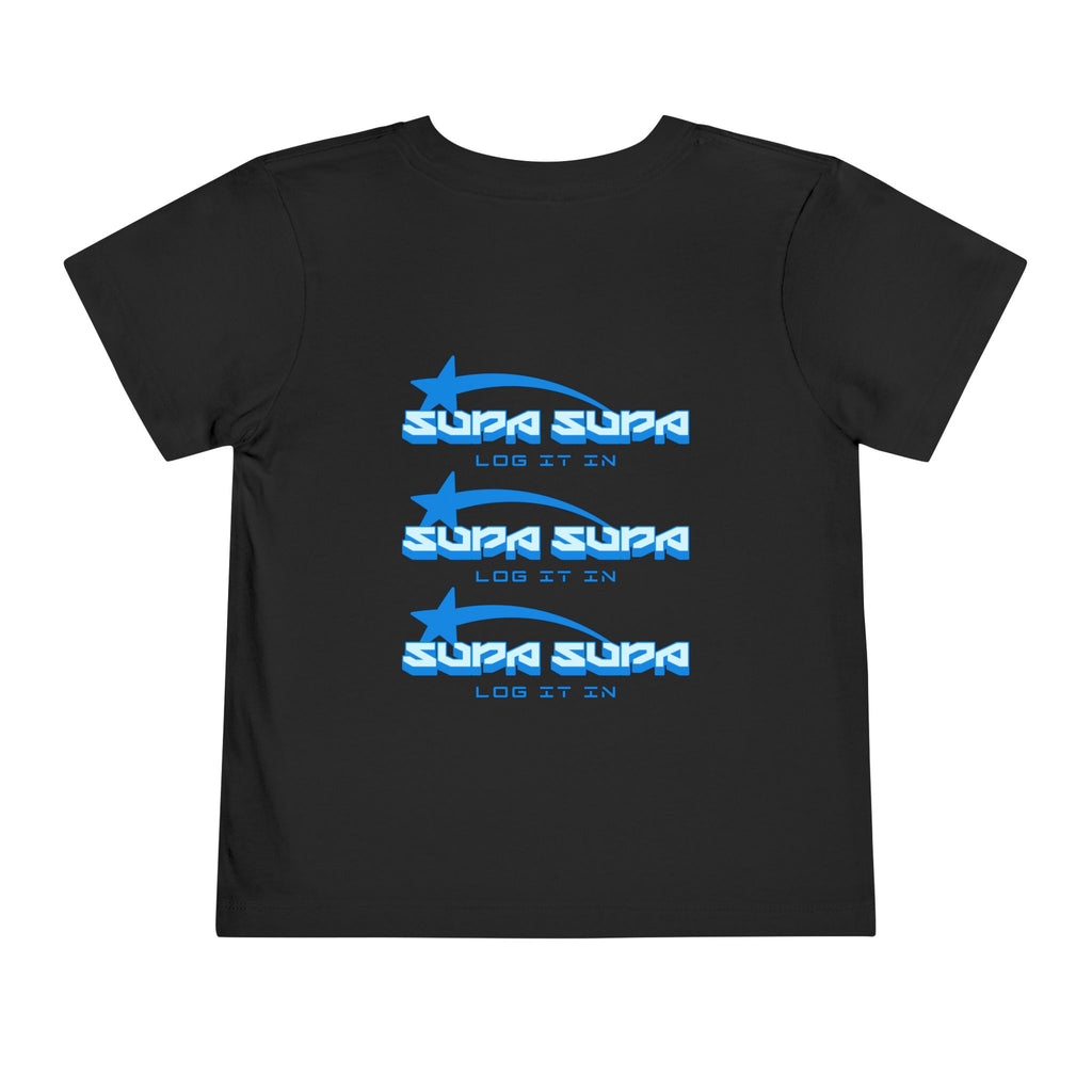 Toddler Tee — Blue Star 'Supa Supa' Graphic Shirt