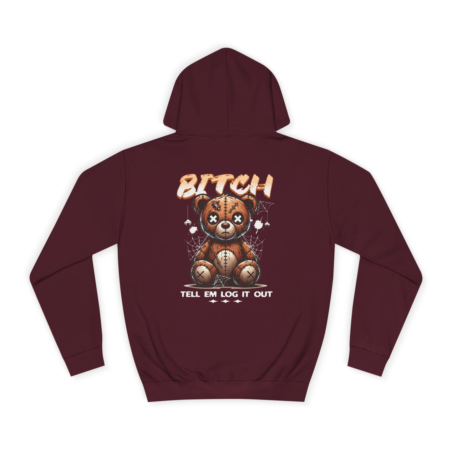 Trendy Unisex Log it out Hoodie with Graphic - Perfect for Casual Outings and Gifting