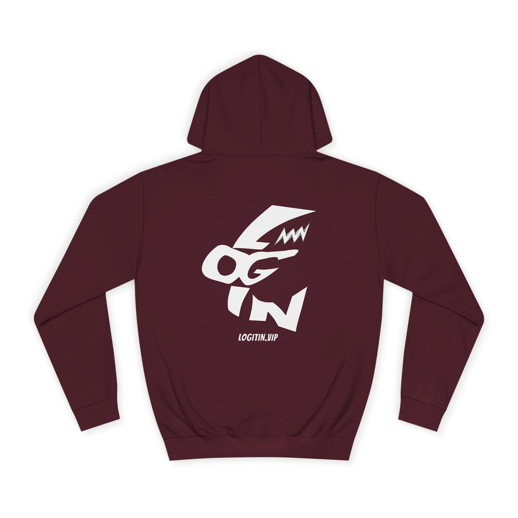 Minimalist Unisex Login Hoodie - Cozy Essential for Everyday Wear