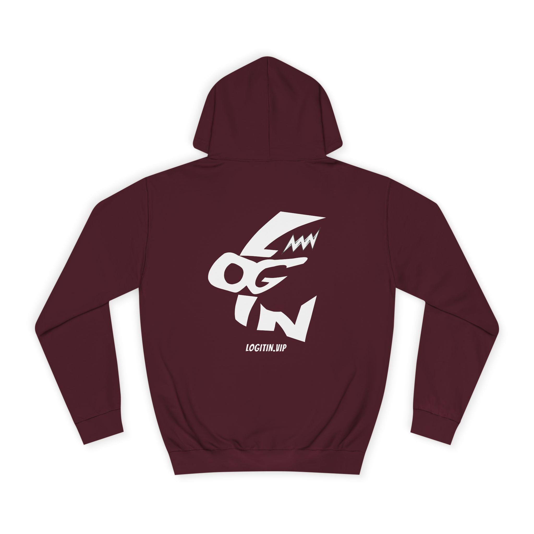 Minimalist Unisex Login Hoodie - Cozy Essential for Everyday Wear