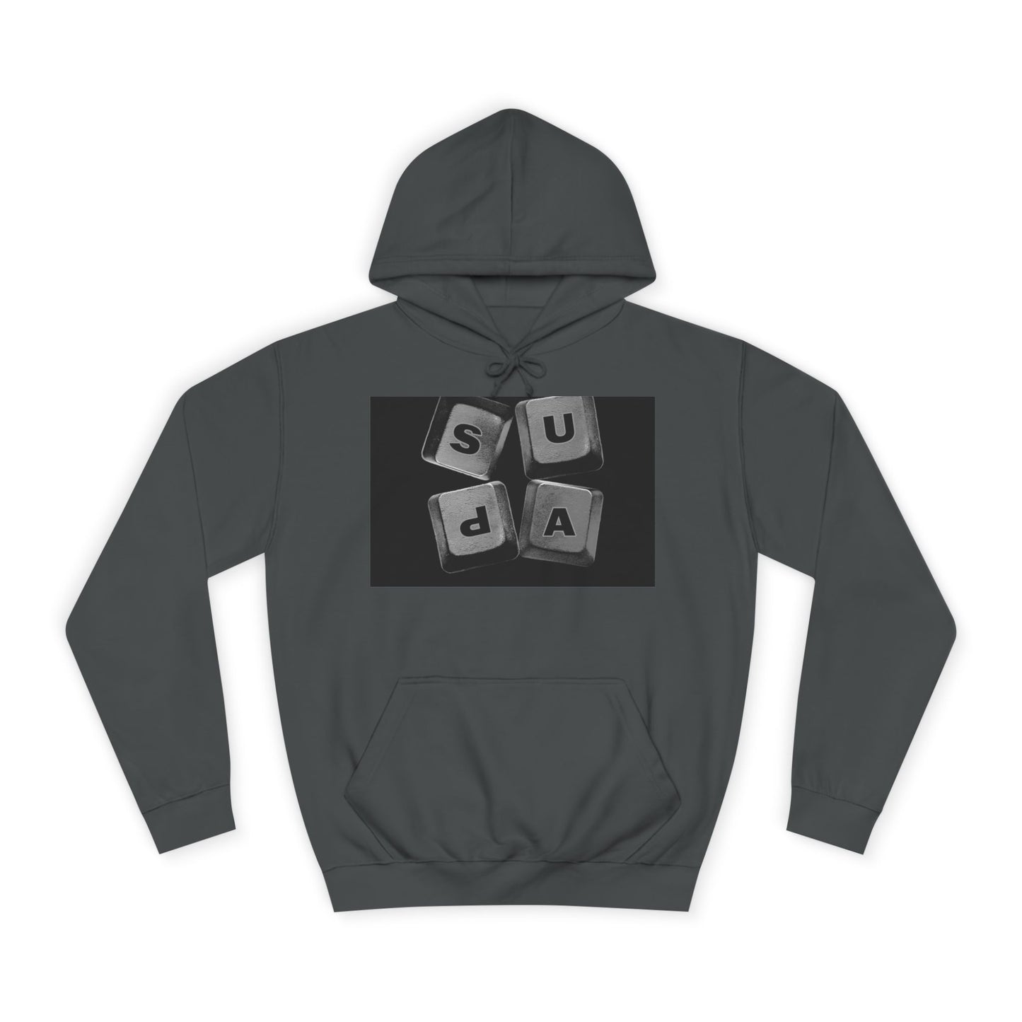 Unisex Hoodie with Graphic Design, Casual Wear, Cozy Layering,Spirit Wear