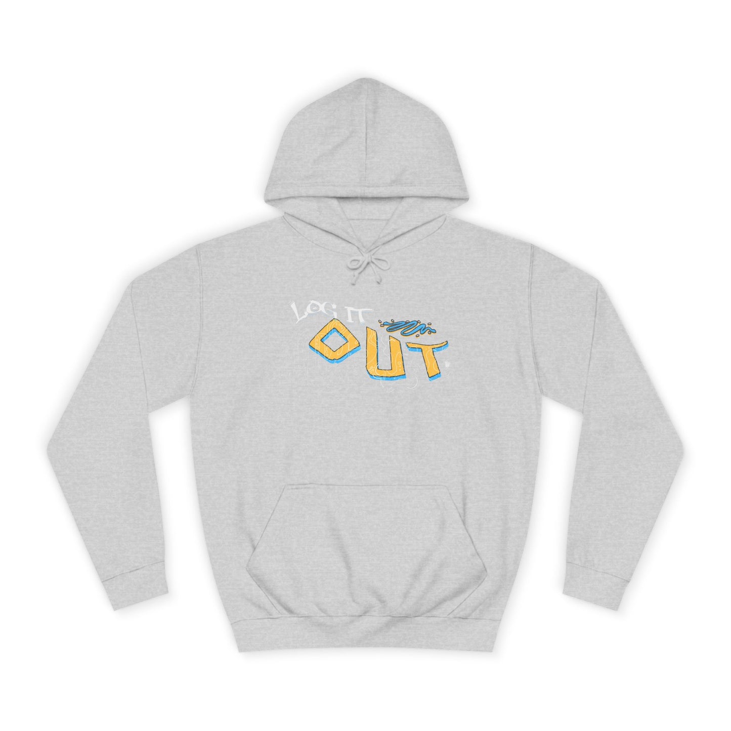 Unisex Log it out Hoodie - Stylish Casual wear, Perfect Gifts, Days Out, Summer Events, Coziness & Trendy Vibes
