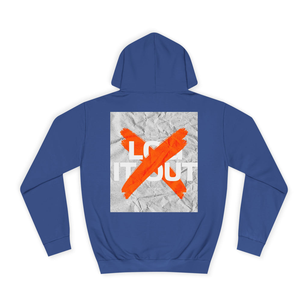 Trendy Unisex Hoodie - Stylish Graphic Sweatshirt, Casual Wear, Gifts, and Everyday Comfort - 'Log it Out' Design