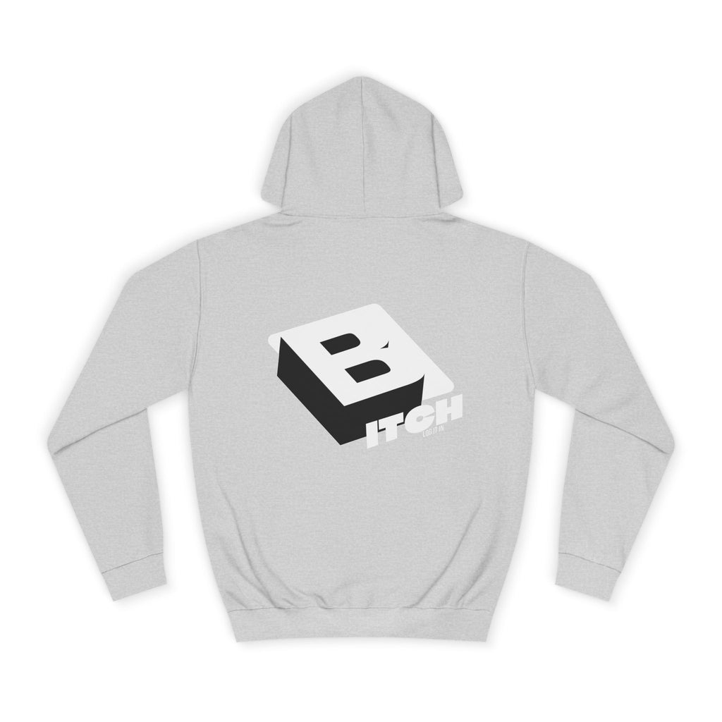 Unisex Hoodie with Bold Logo Design
