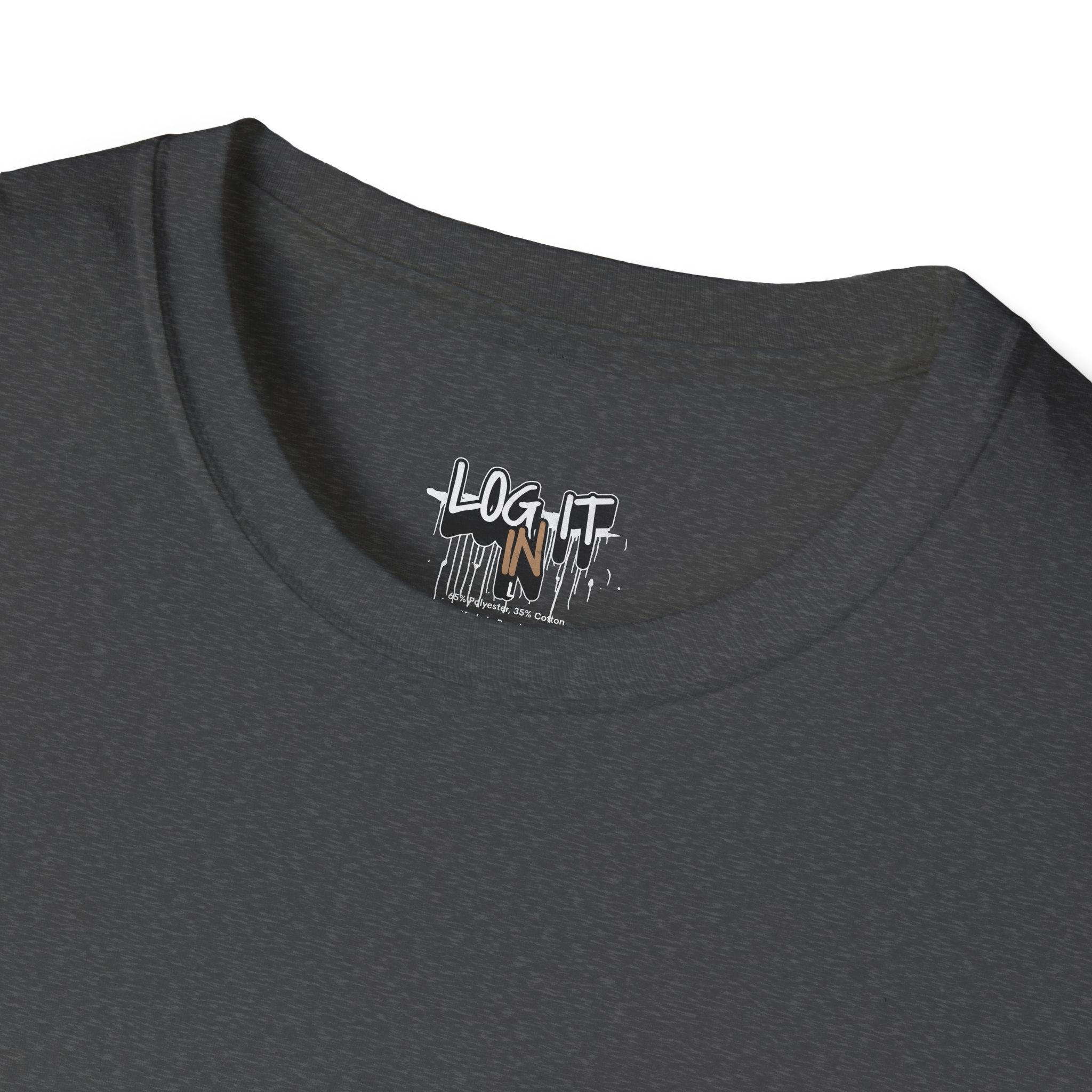 Log It In T-Shirt — Urban Graffiti Drip Tee