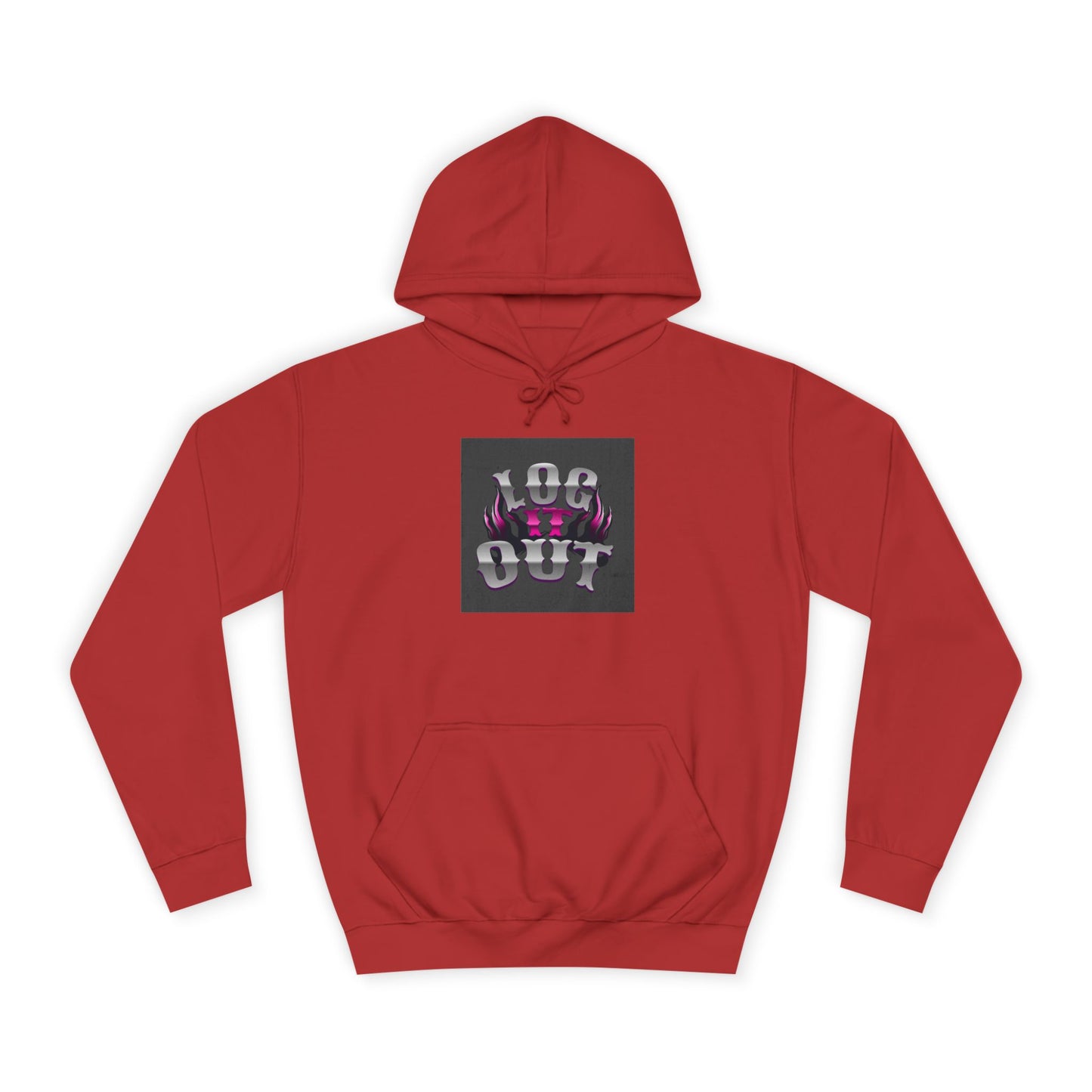 Cool Unisex Log it out Hoodie, Perfect for Any one, Trendy Custom Apparel, Casual Wear, Gift, Streetwear Style