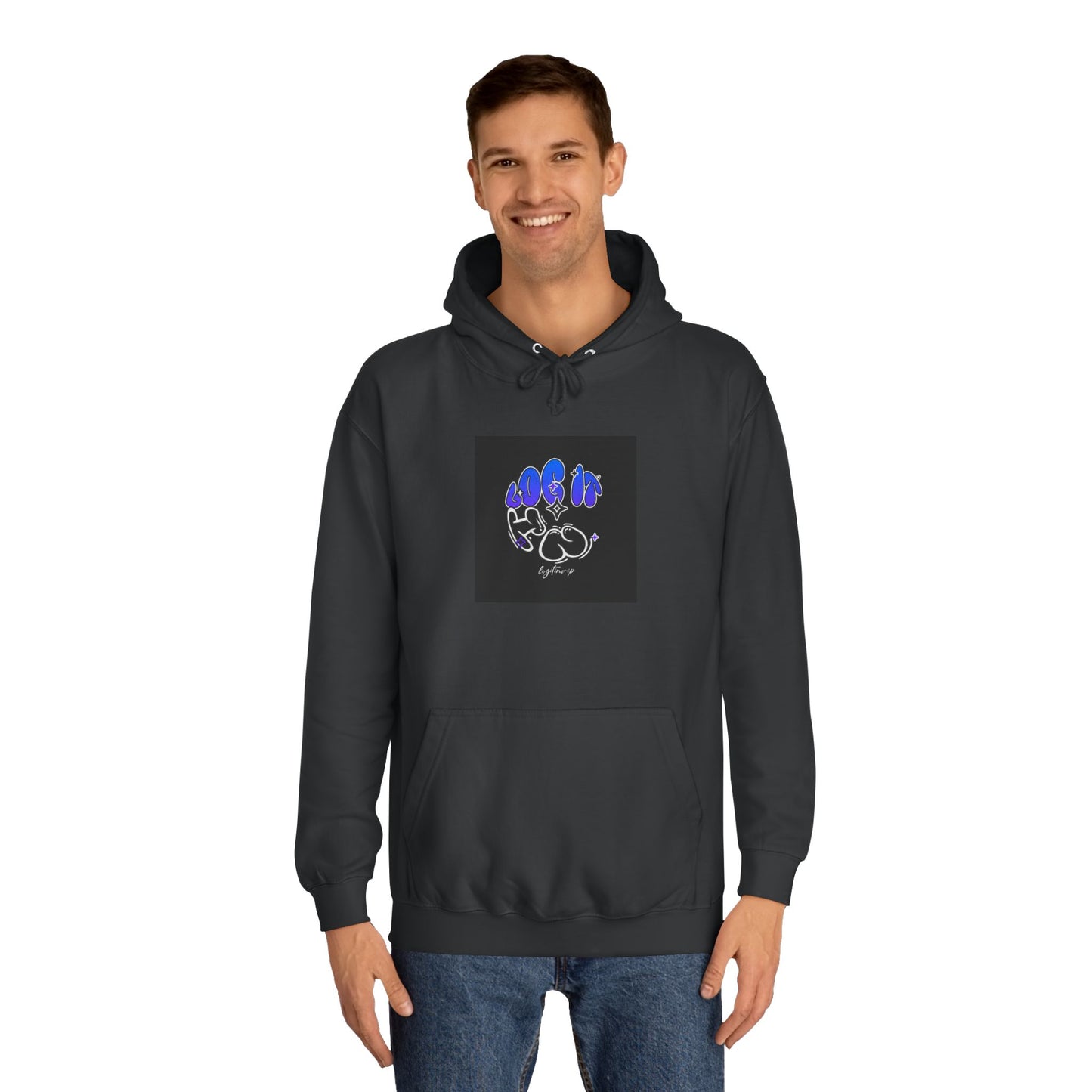 Unisex Log it in Hoodie with Colorful Designs, Cozy Sweatshirt,Trendy Gift for Casual Wear